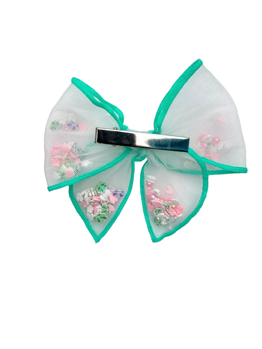 Seashell Shaker Hair Bows