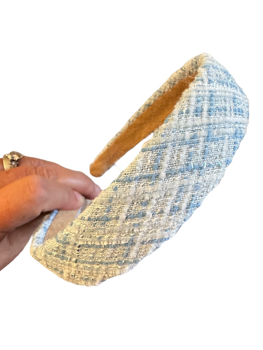 Tweed Headband Pastel Textured – Soft Fabric Hair Accessories for Women & Girls