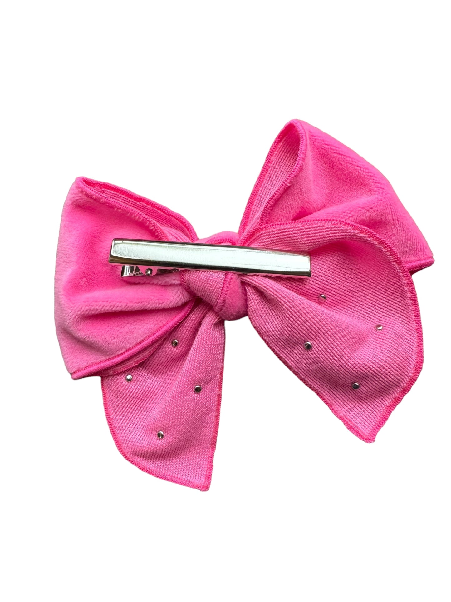*Velvet and Pearl Hair Bows