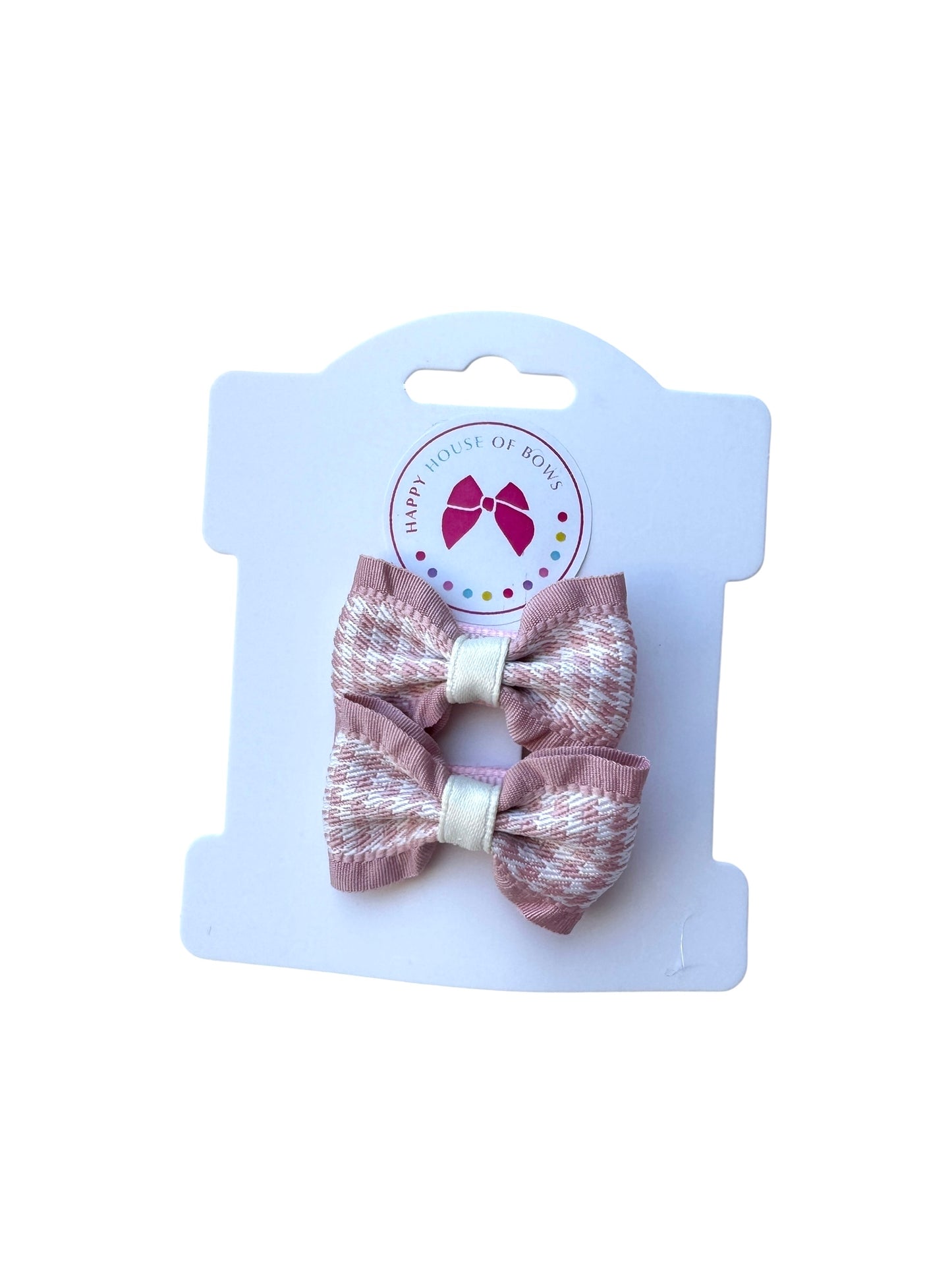 Mini Pink Baby Hair Clips
