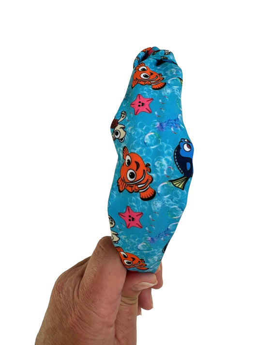 Orange Fish Hair Bows