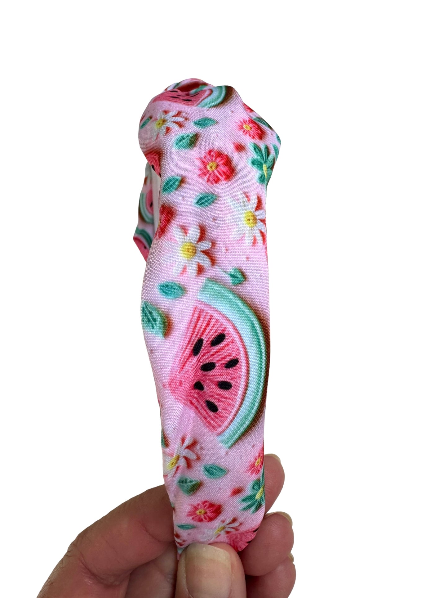 *Pink Watermelon Hair Bows