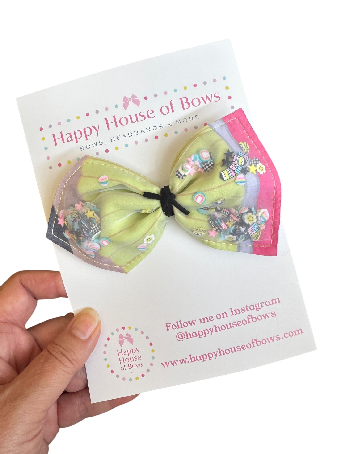 Pencil Shaker Hair Bows for Girls