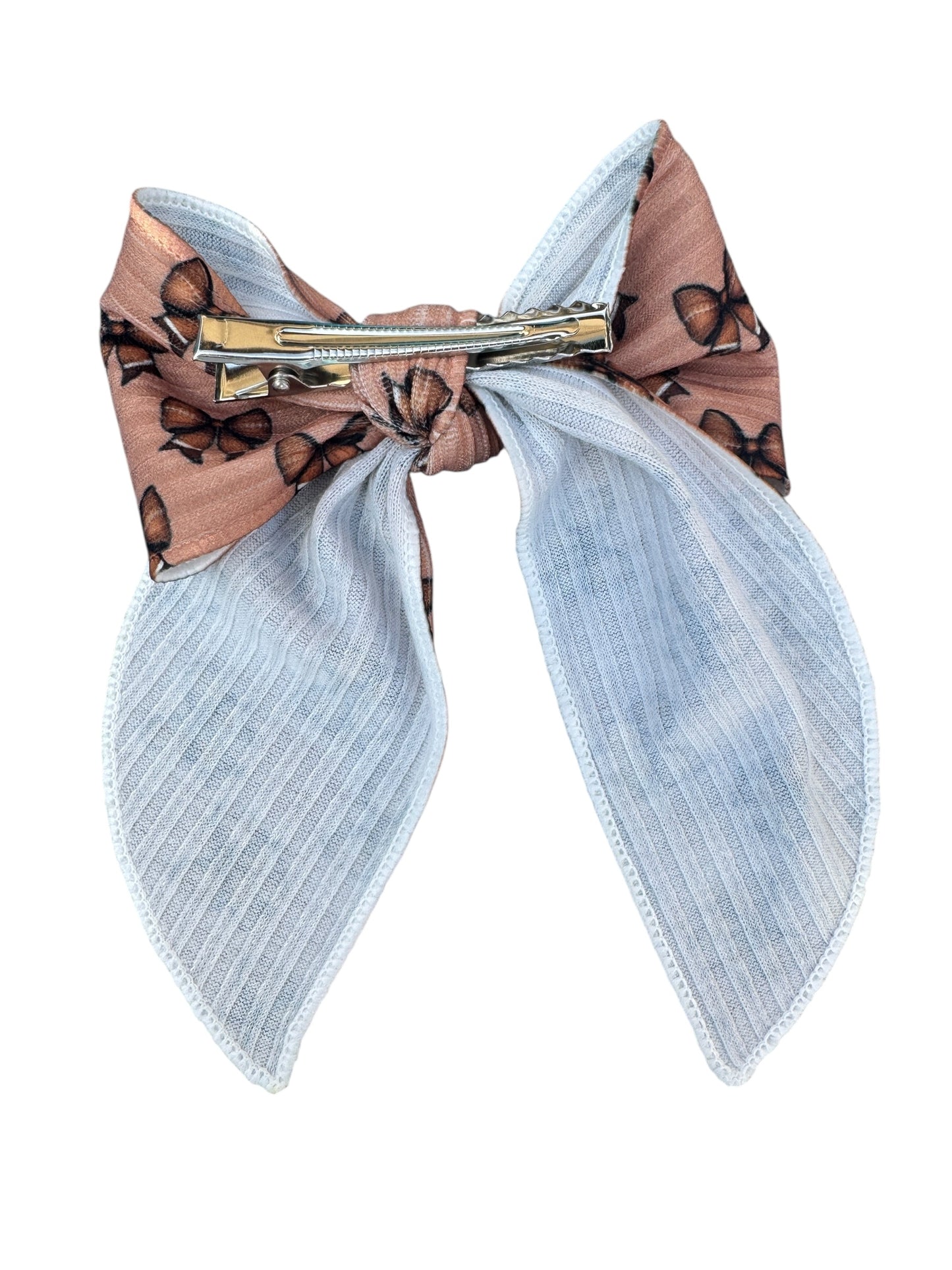 Brown Football Bow Hair Bows for Girls