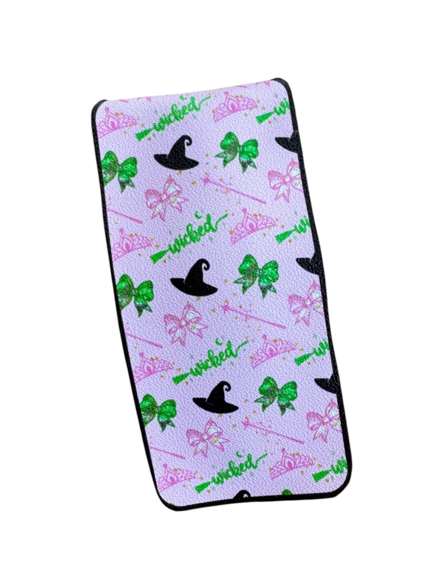 Snap Clip with witch-themed design on a white background