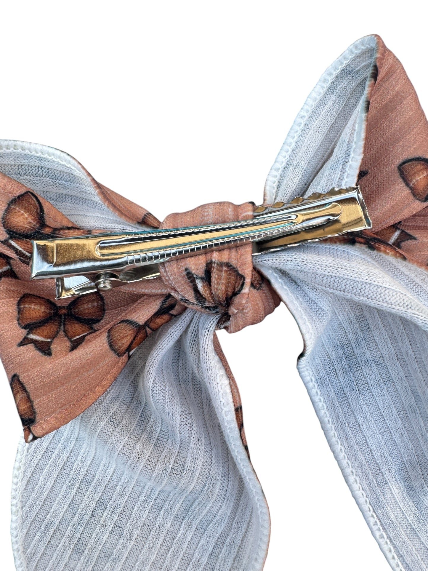 Brown Football Bow Hair Bows for Girls