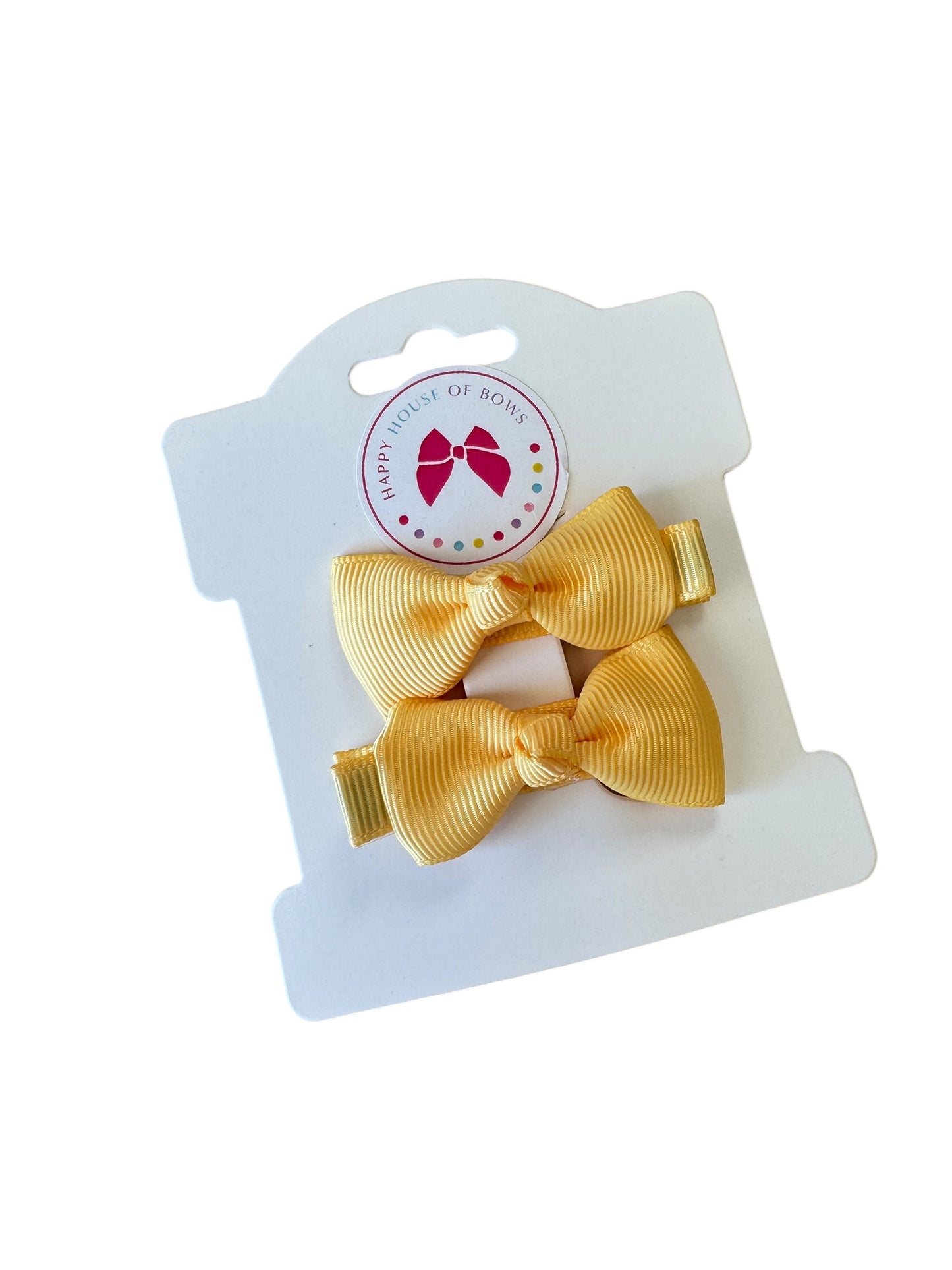 *Mini Ribbon Baby Clips