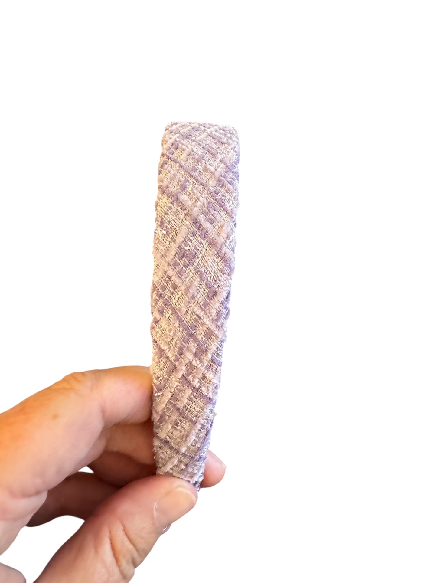 Tweed Headband Pastel Textured – Soft Fabric Hair Accessories for Women & Girls