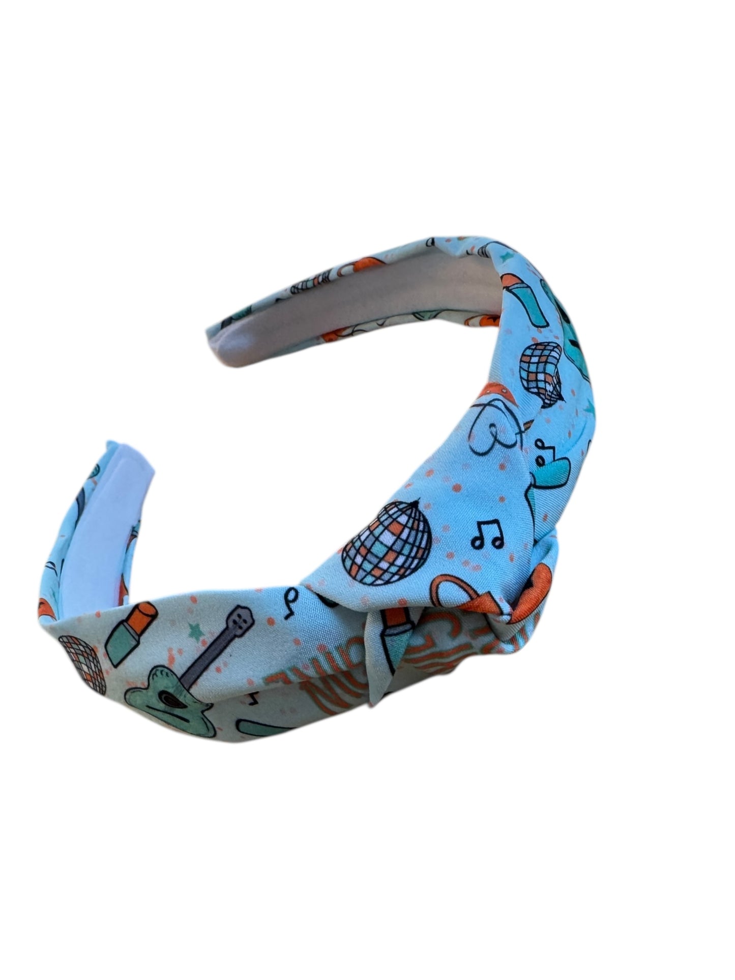 Mint Showgirl Knotted Headbands - Concert & Everyday Fan Accessories