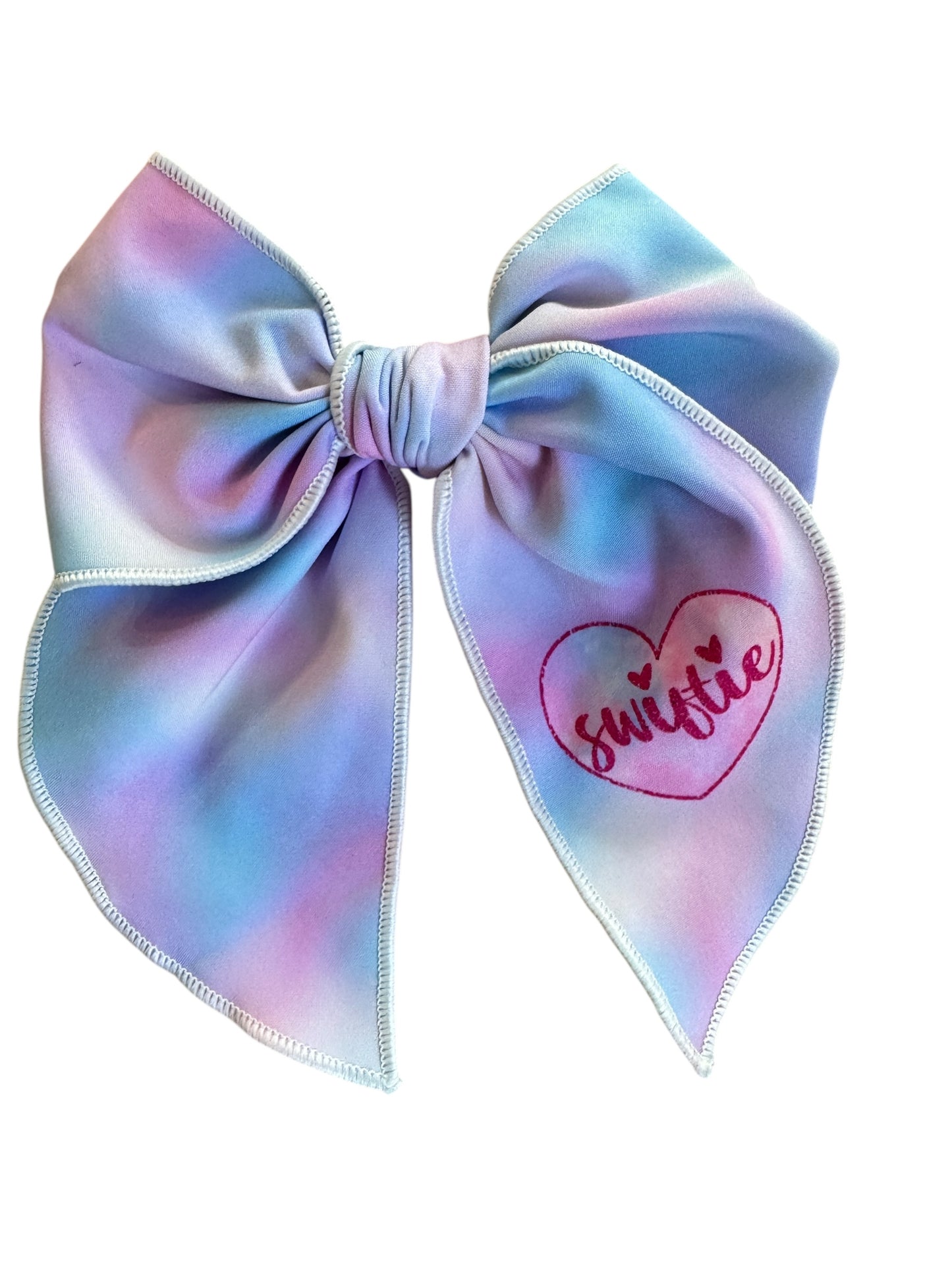 Swiftie Tie Dyed Hair Bows & Headbands – Concert & Everyday Fan Accessories