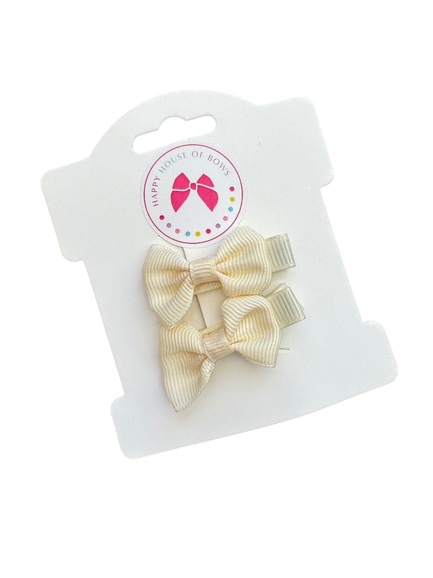 *Mini Ribbon Baby Clips