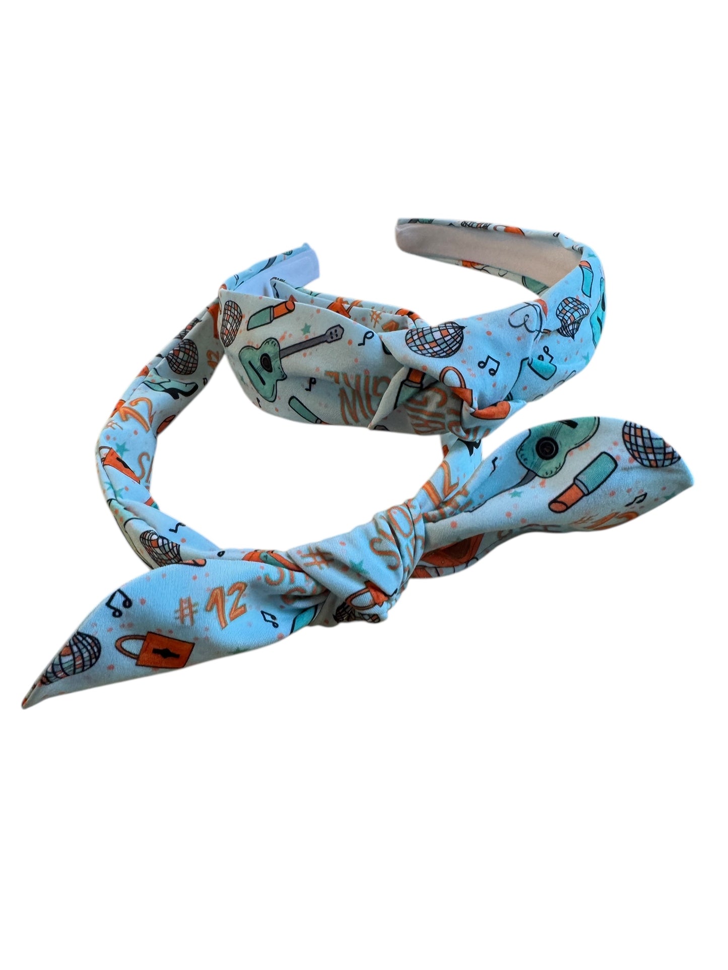 Mint Showgirl Knotted Headbands - Concert & Everyday Fan Accessories