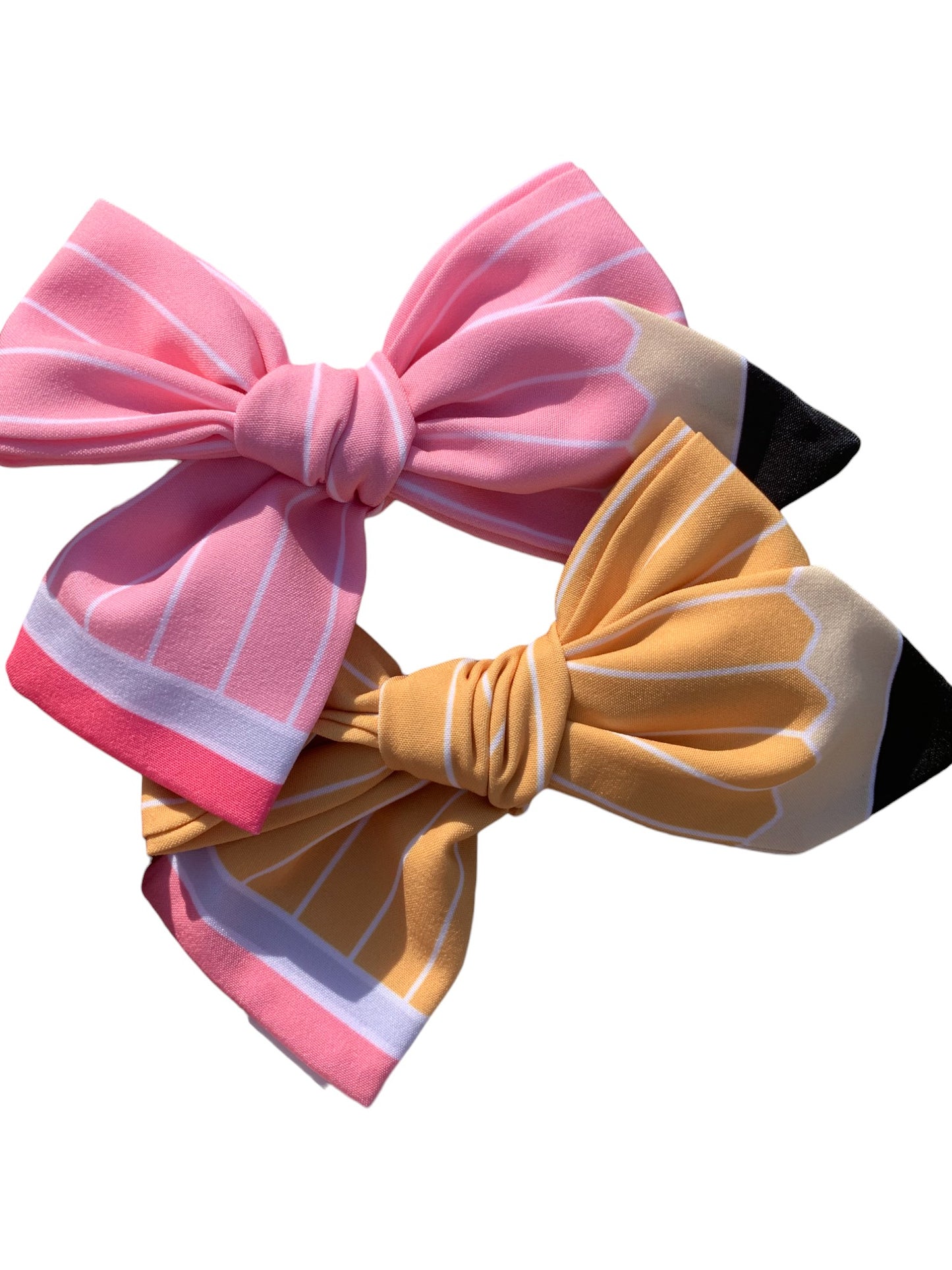 Pencil Hair Bows for Little Girls