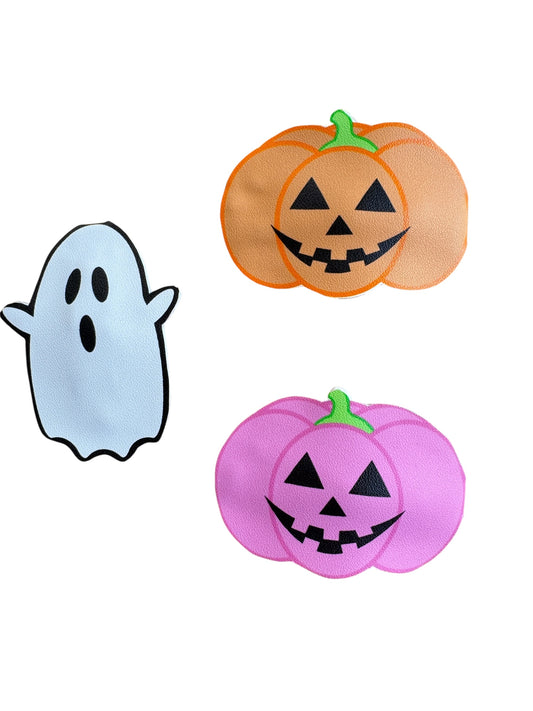 Halloween Snap Hair Clips – Cute Ghost & Pumpkin Barrettes for Kids and Moms