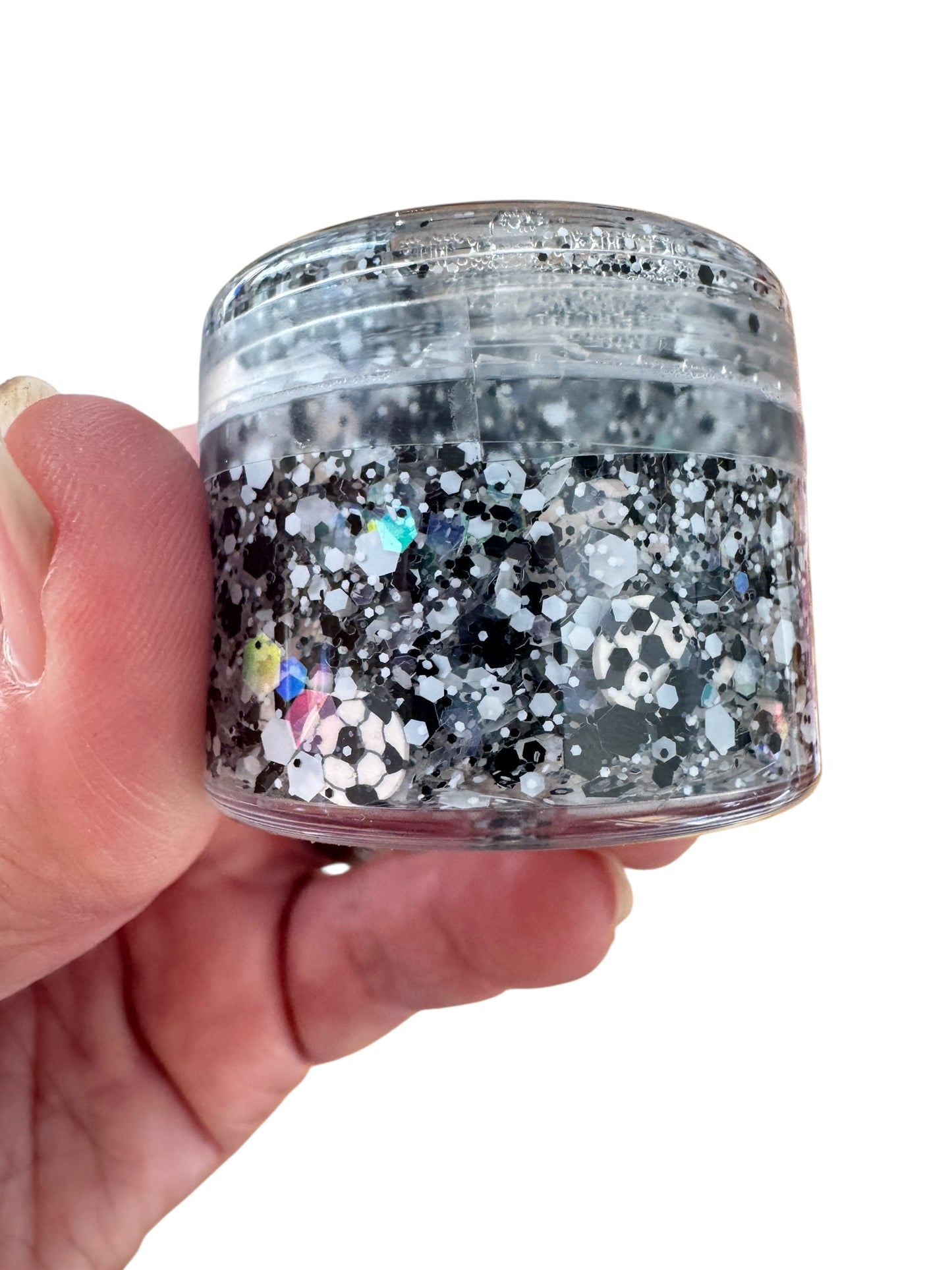Soccer Glitter Hair Gel
