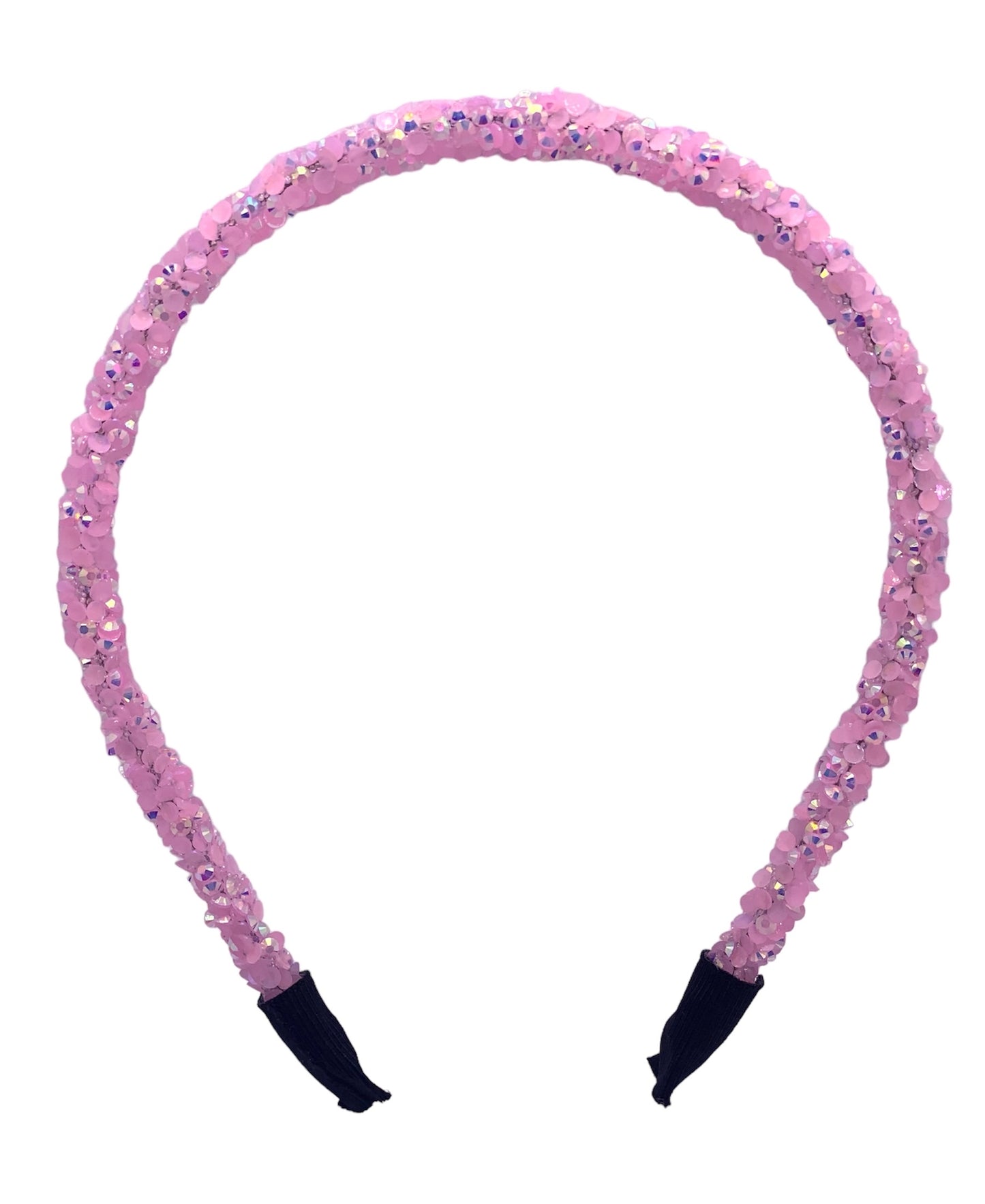 Chunky Glitter Diamond Headband – Sparkly Statement Hair Accessory