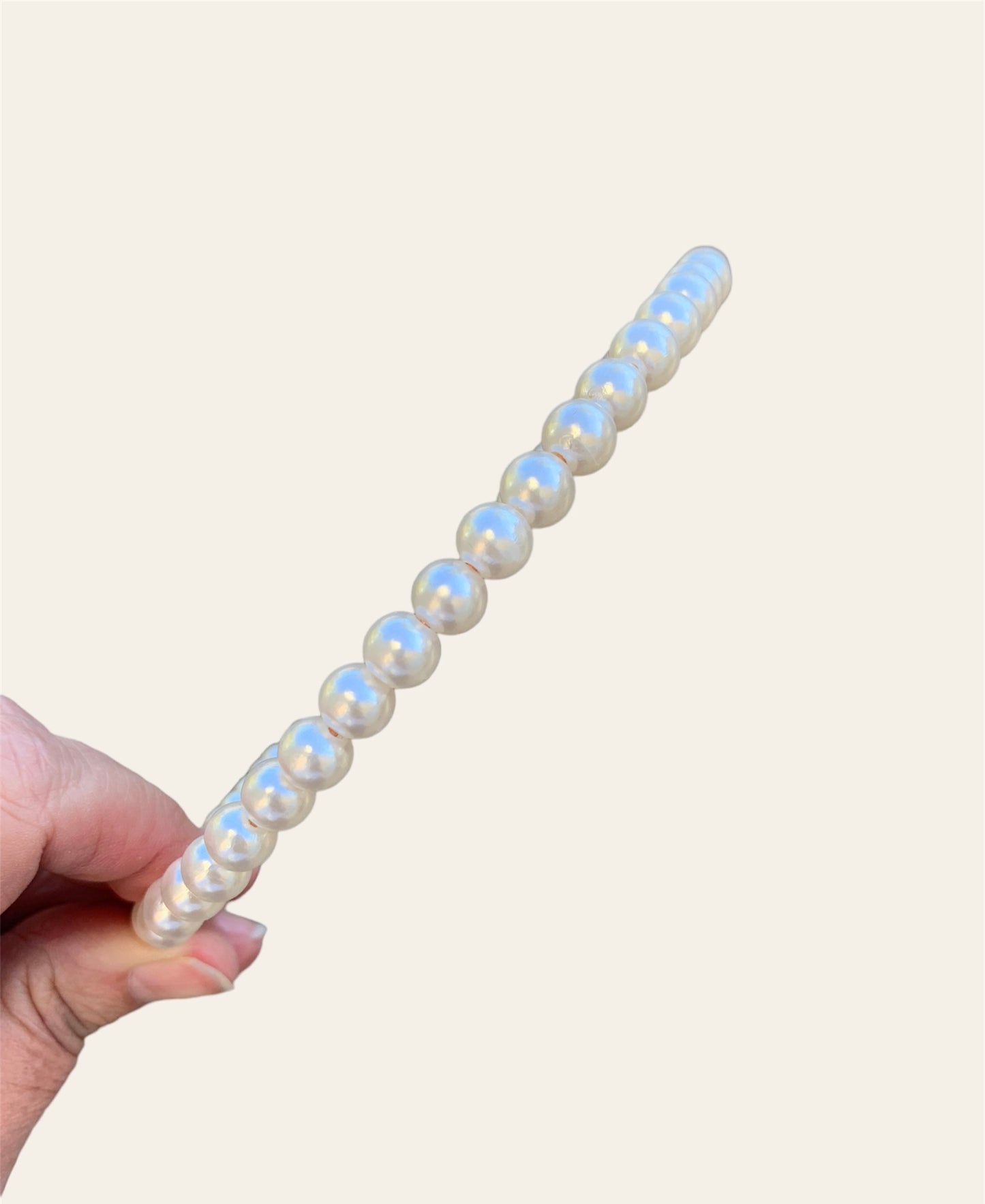 pearl headband for weddings