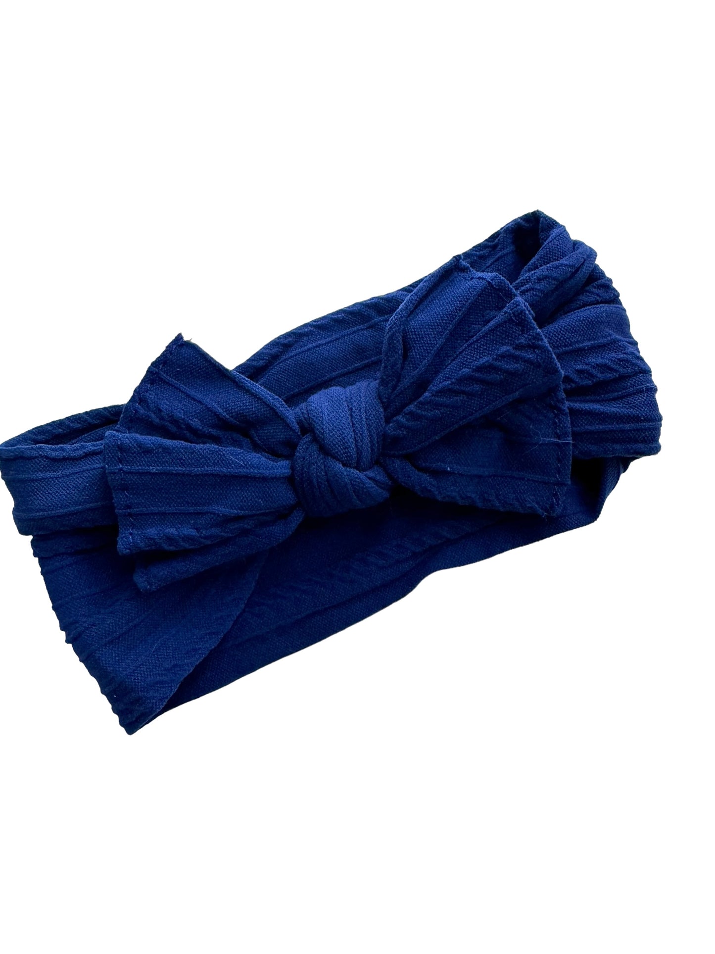 blue baby headband