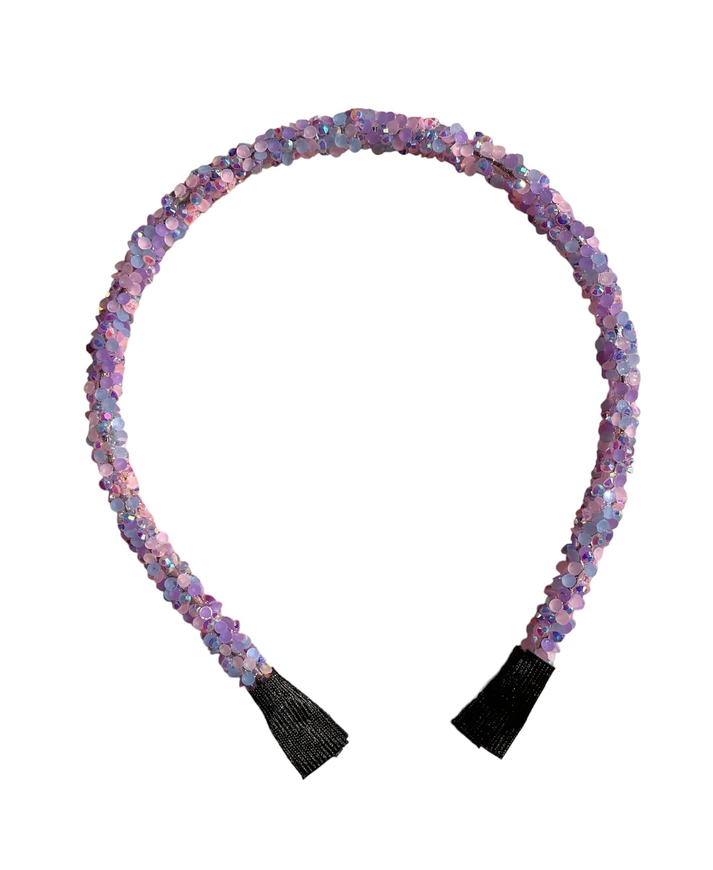 Chunky Glitter Diamond Headband – Sparkly Statement Hair Accessory