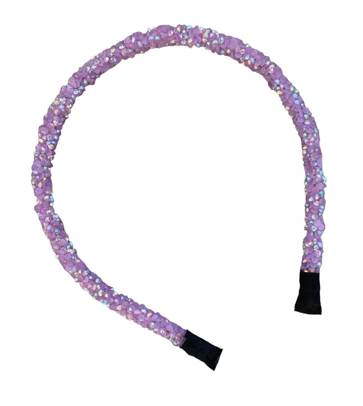 Chunky Glitter Diamond Headband – Sparkly Statement Hair Accessory