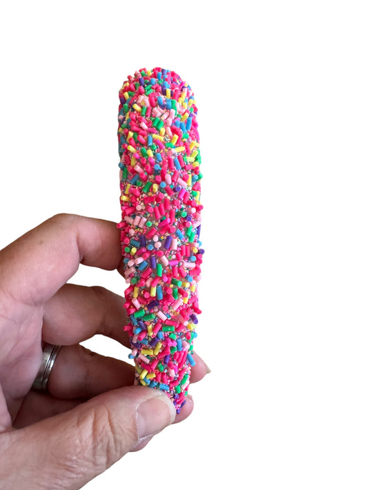 Ice Cream Sprinkles Headband – Colorful Sprinkle Print Hair Accessory