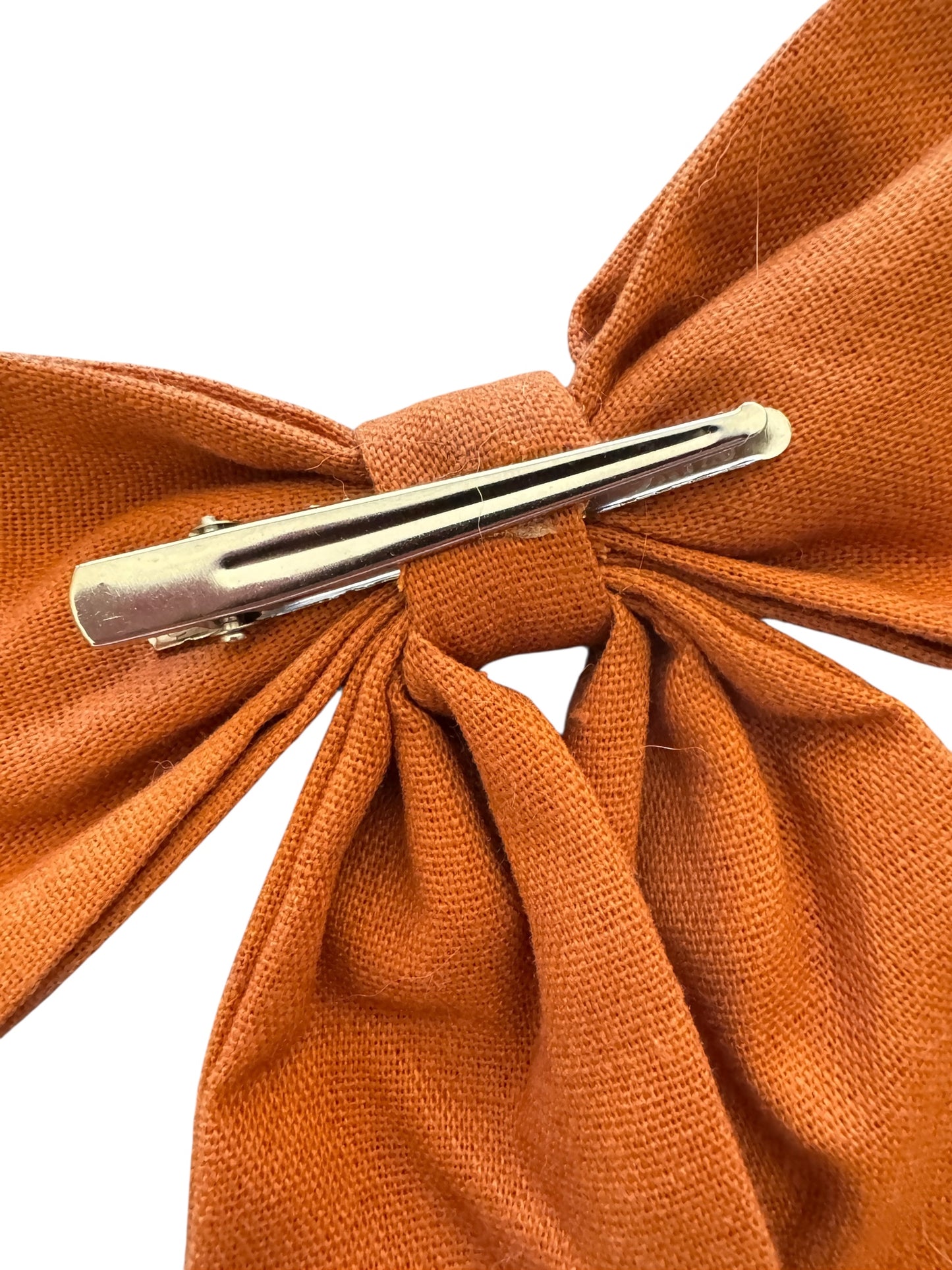 Brown Football Sailor Hair Bows for Girls and Women