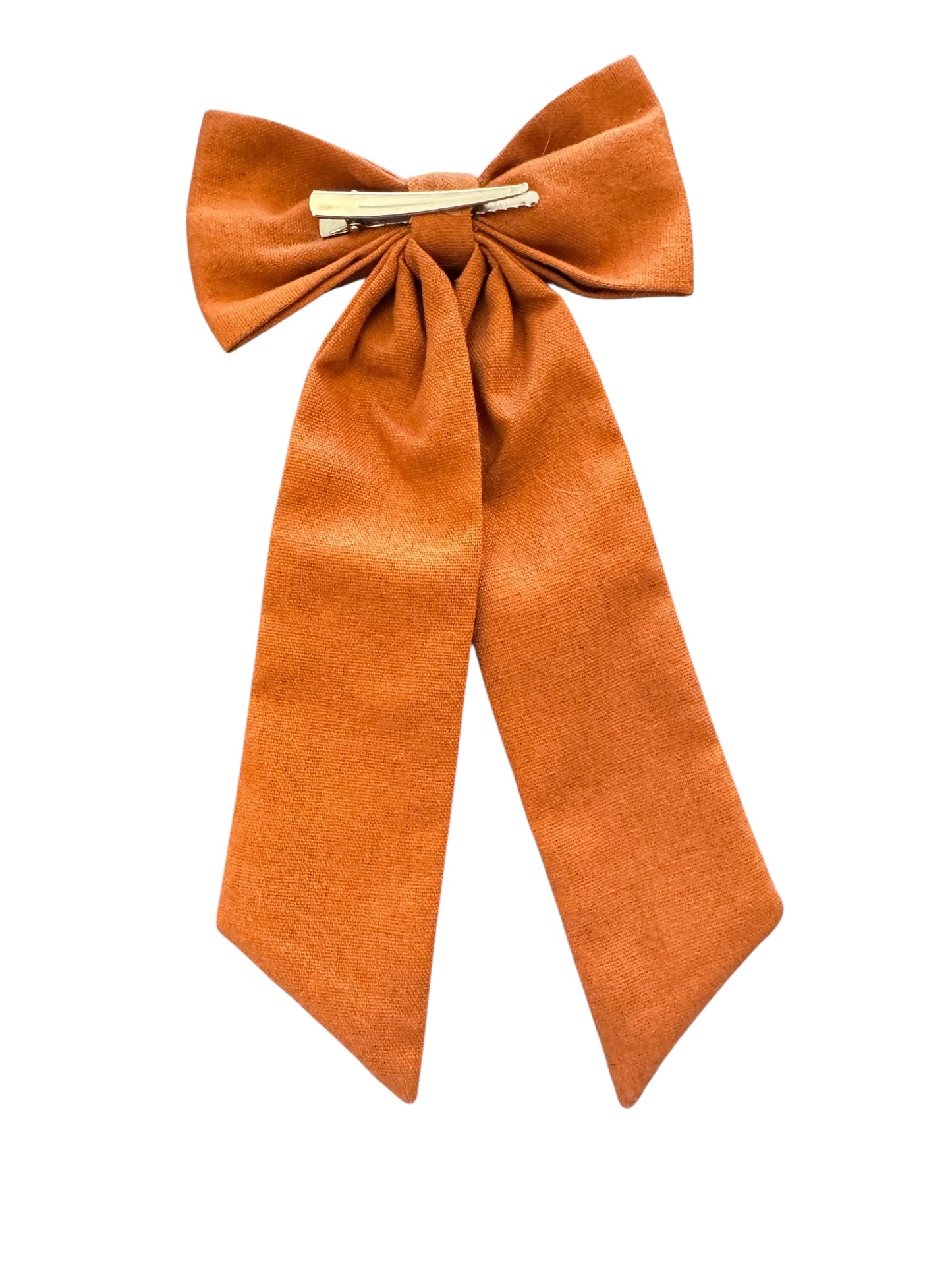 Brown Football Sailor Hair Bows for Girls and Women