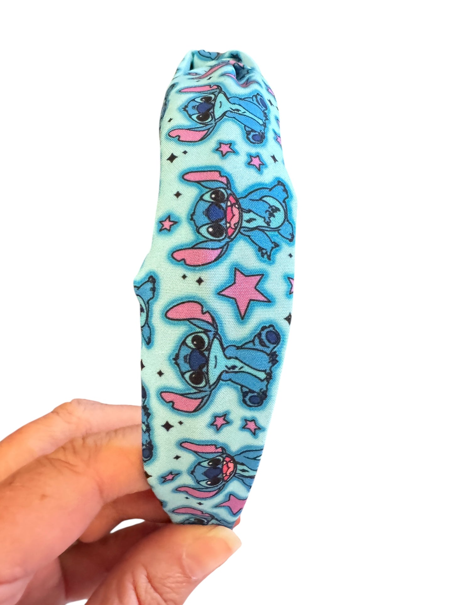 Blue Stitch Headband for Girls