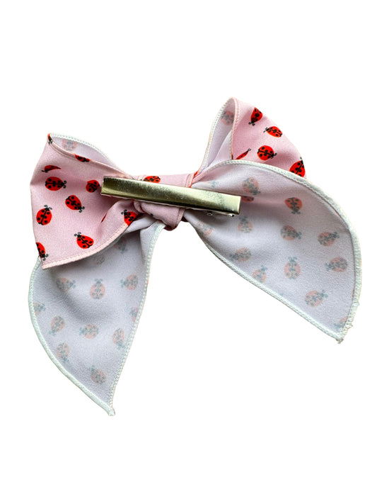 Ladybug Hair Bows