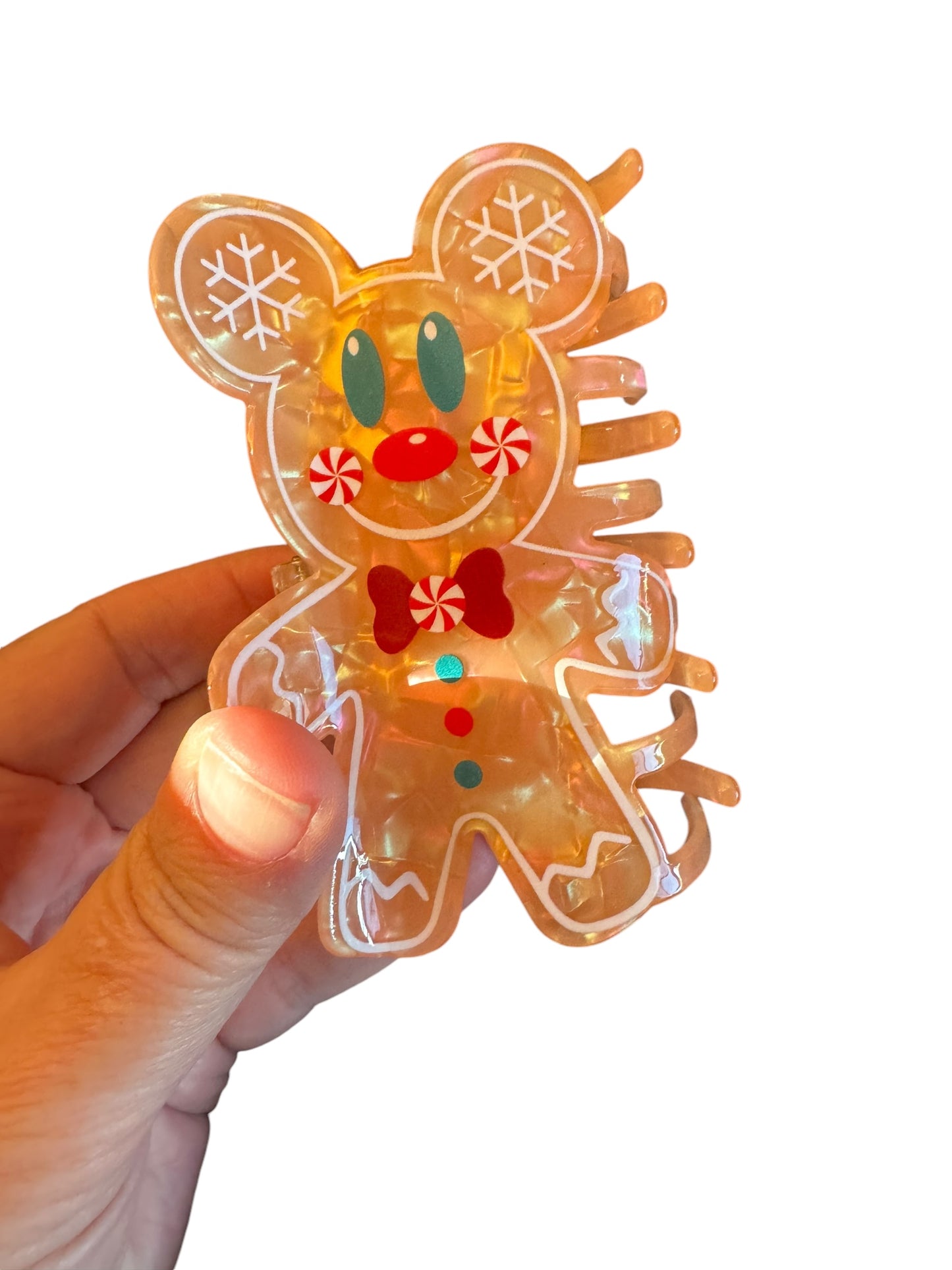 *Ginger Mouse Claw Clip