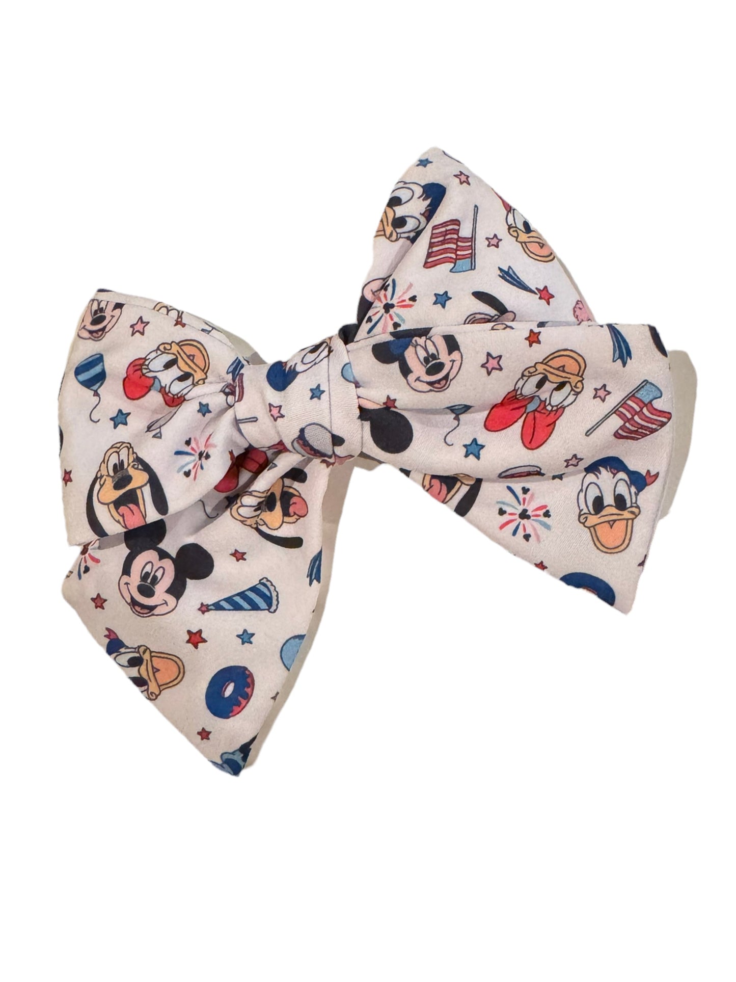 Patriotic Mouse Hair Bows