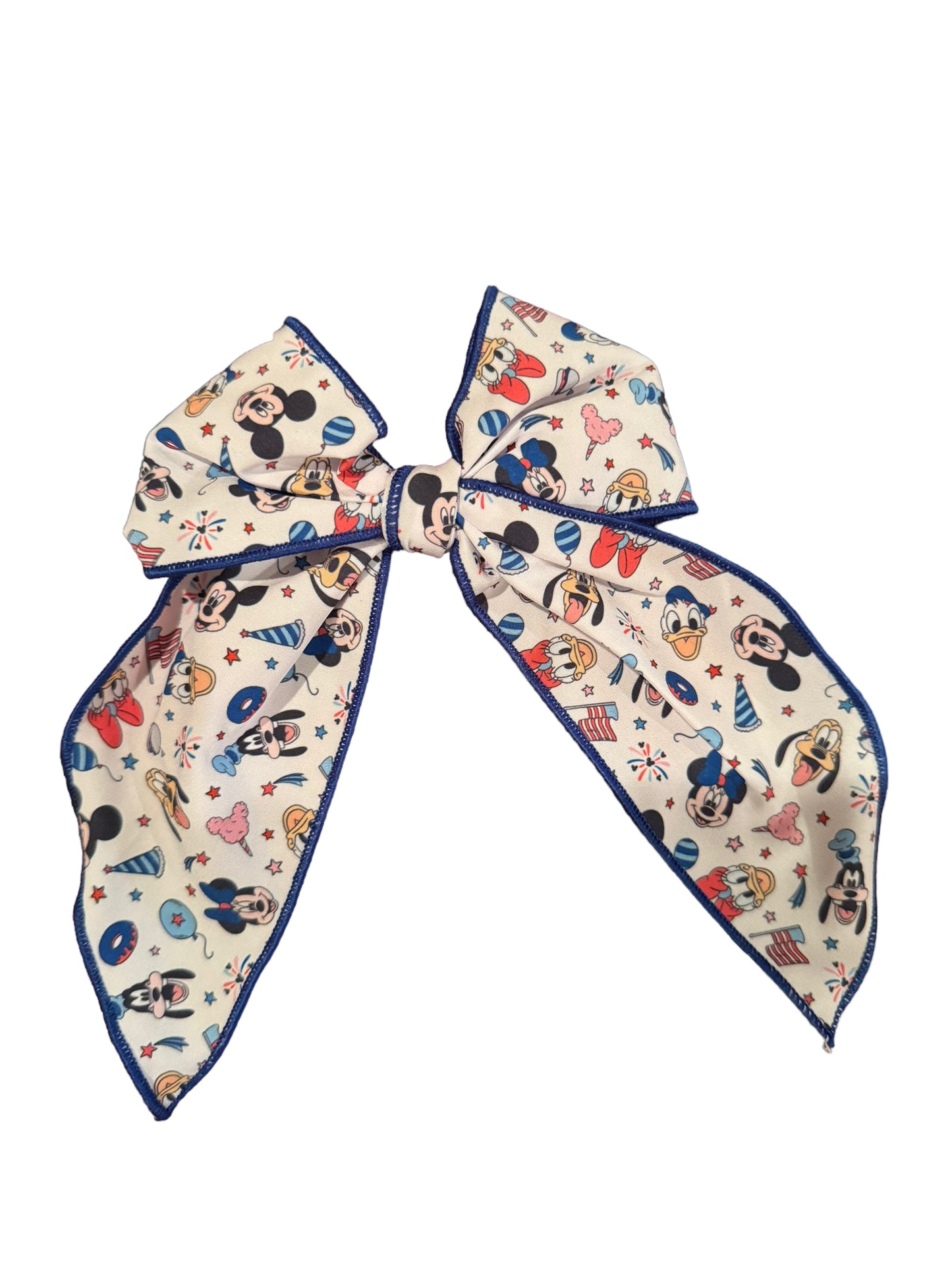 Patriotic Mouse Hair Bows