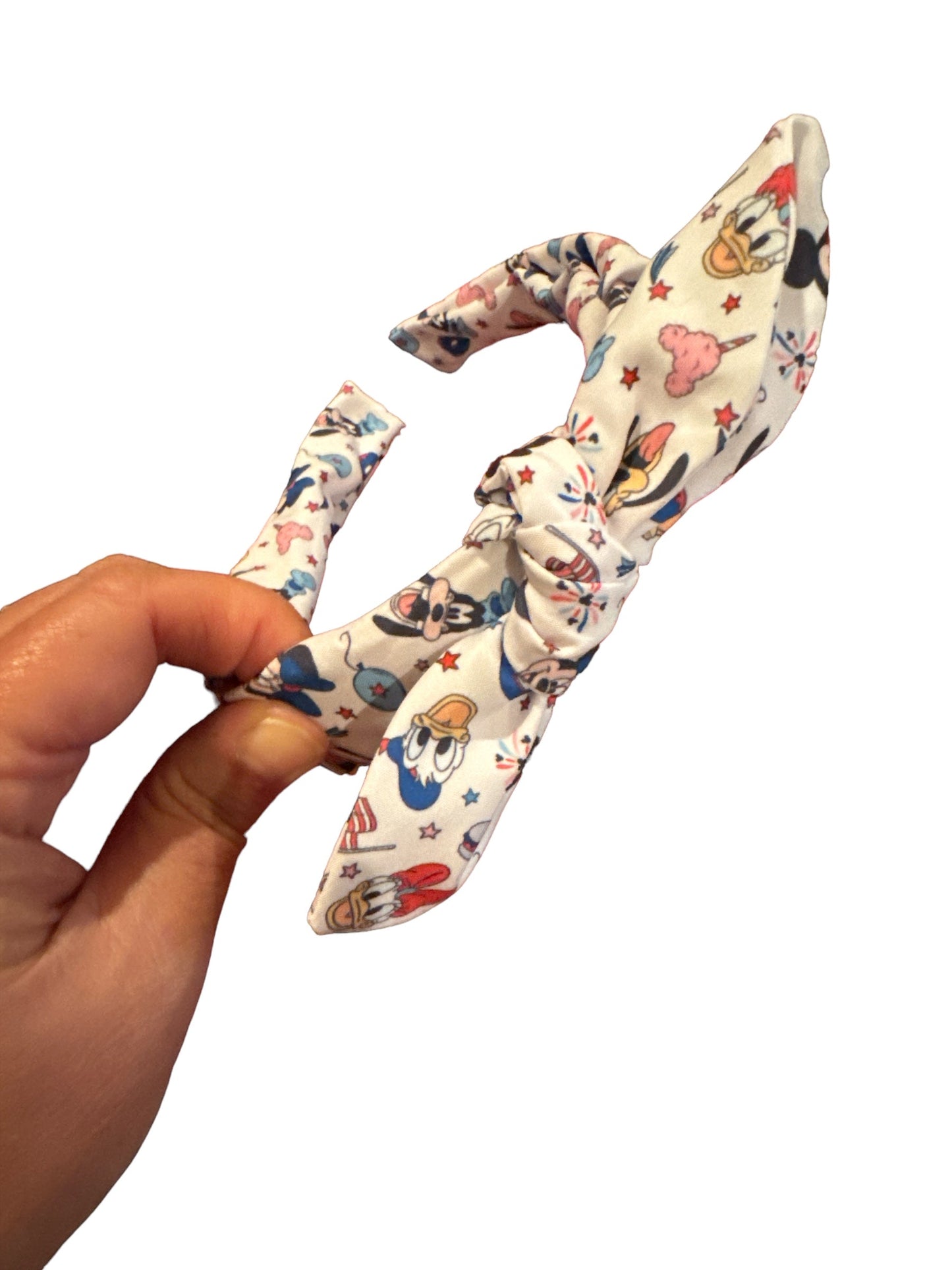 Patriotic Mouse Hair Bows