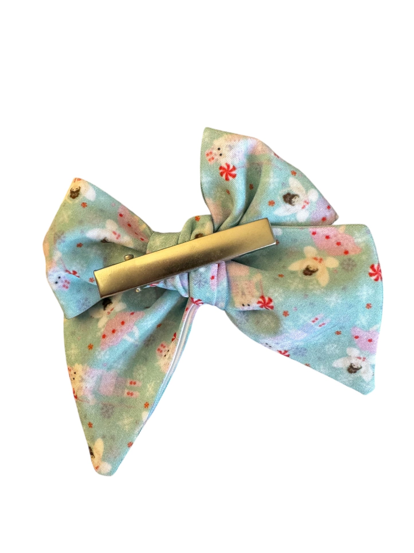 Sugar Plum Hair Bows - Nutcracker Christmas Bow for Girls