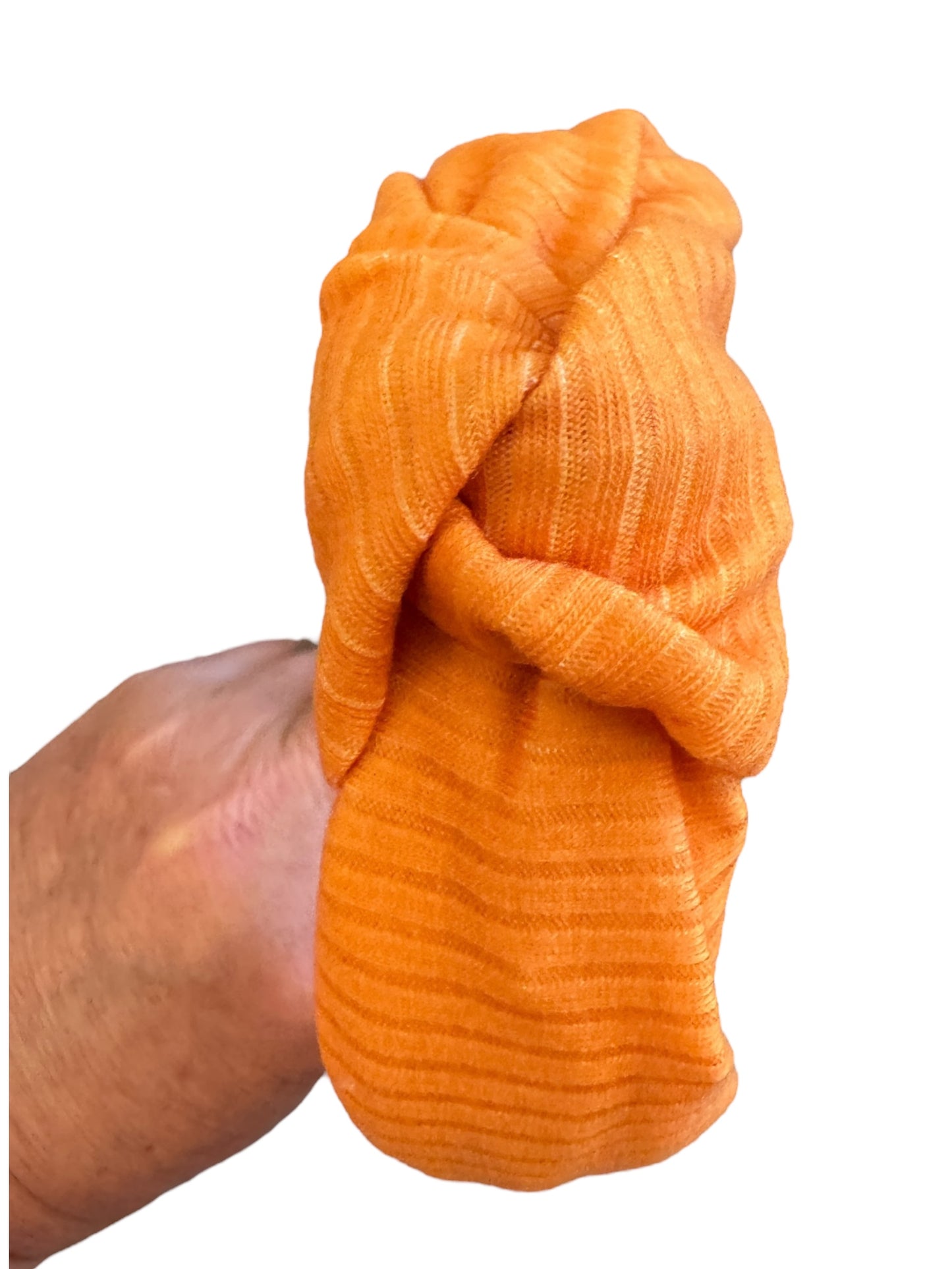 Solid Orange Knotted Headband | Halloween Bows for Kids & Toddlers