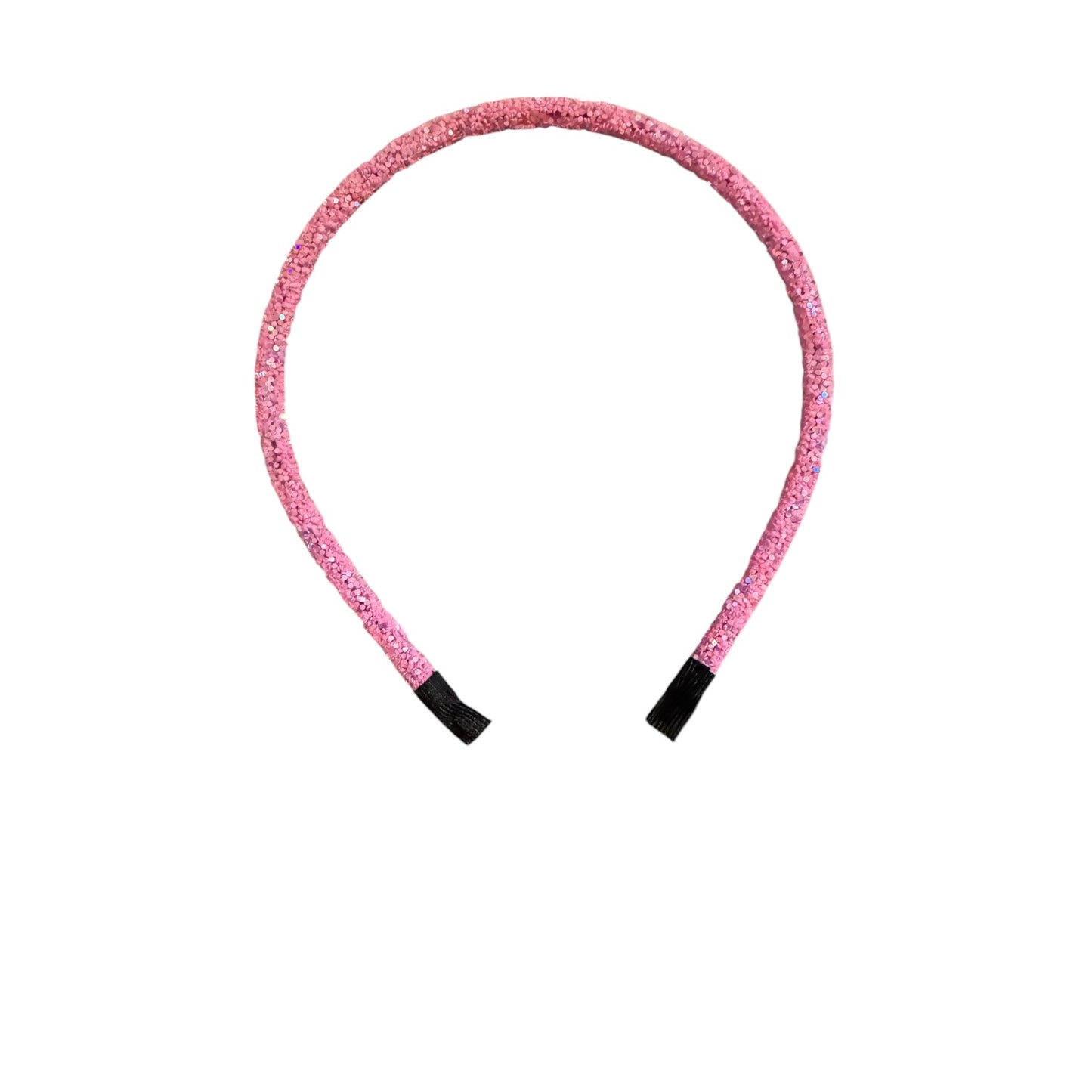 Solid Colored Glitter Headbands