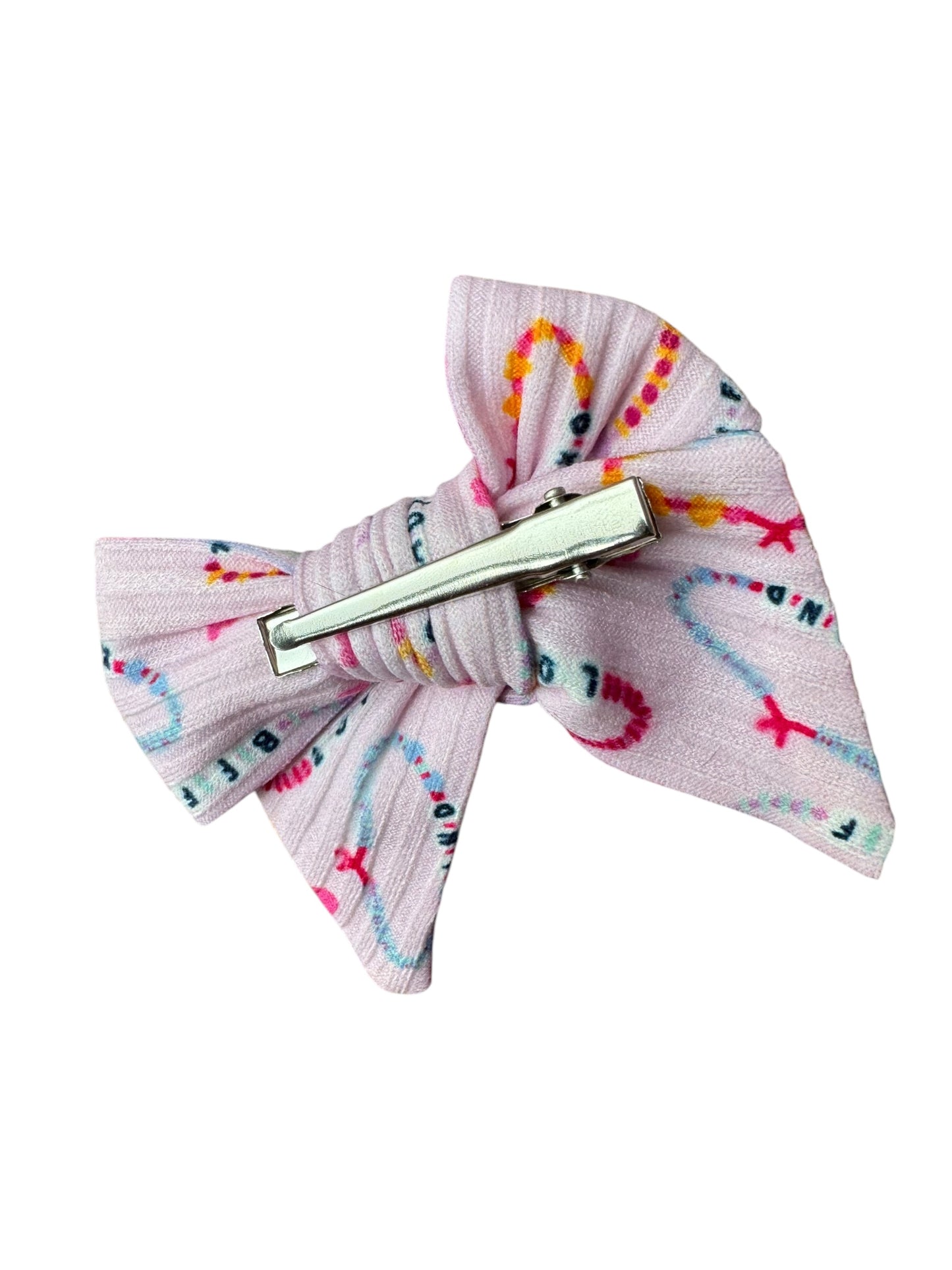 *Friendship Bracelet Hair Bows
