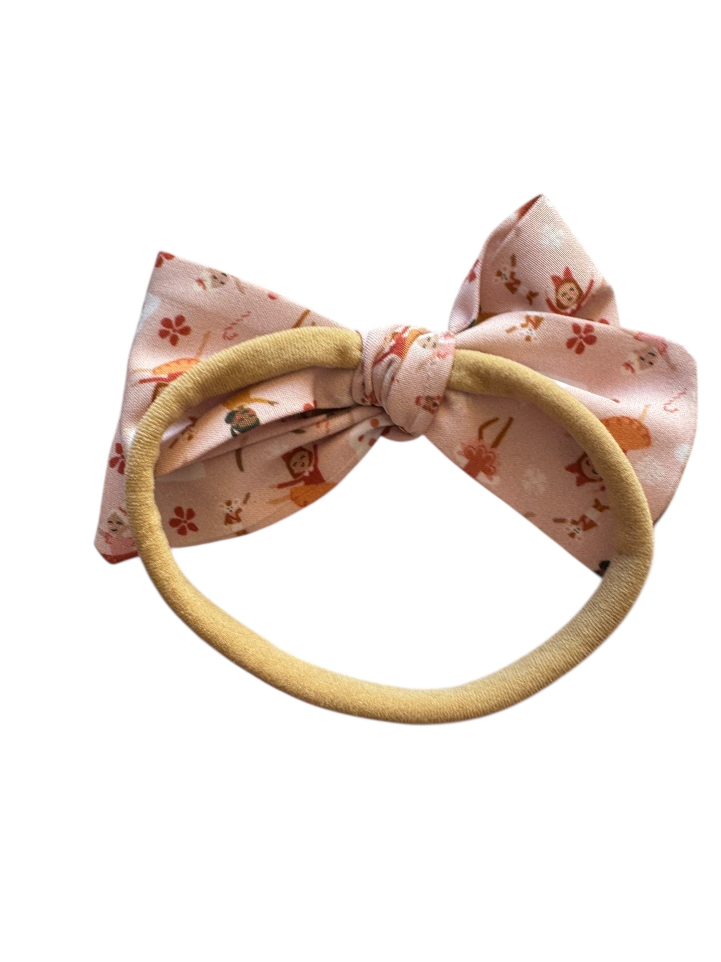 Pink Nutcracker Hair Bows - Perfect for Holiday Performances