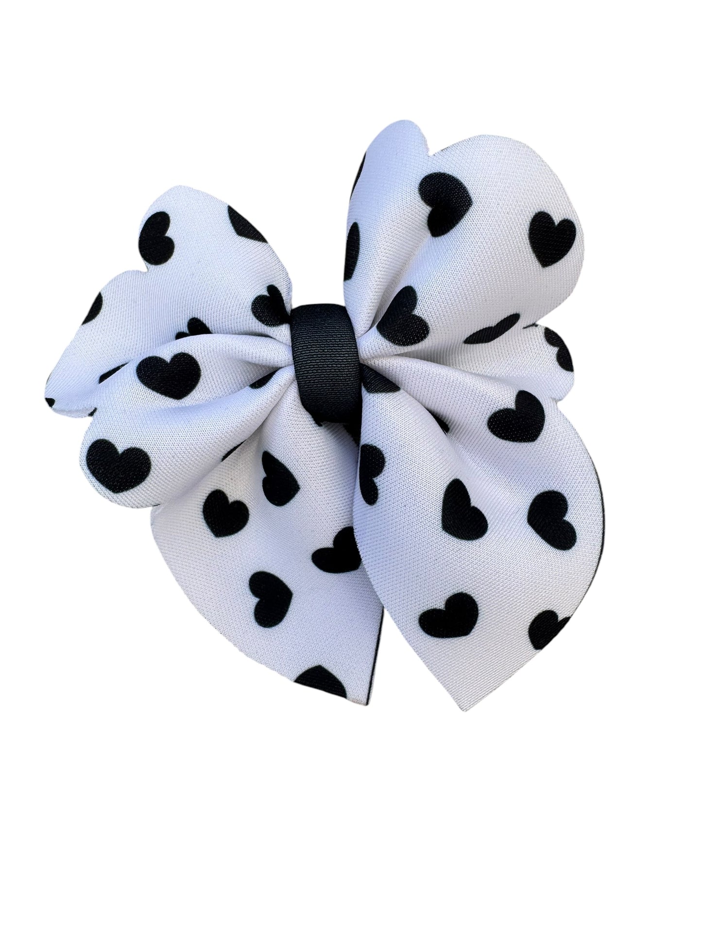 *Hearts Bubble Hair Bow