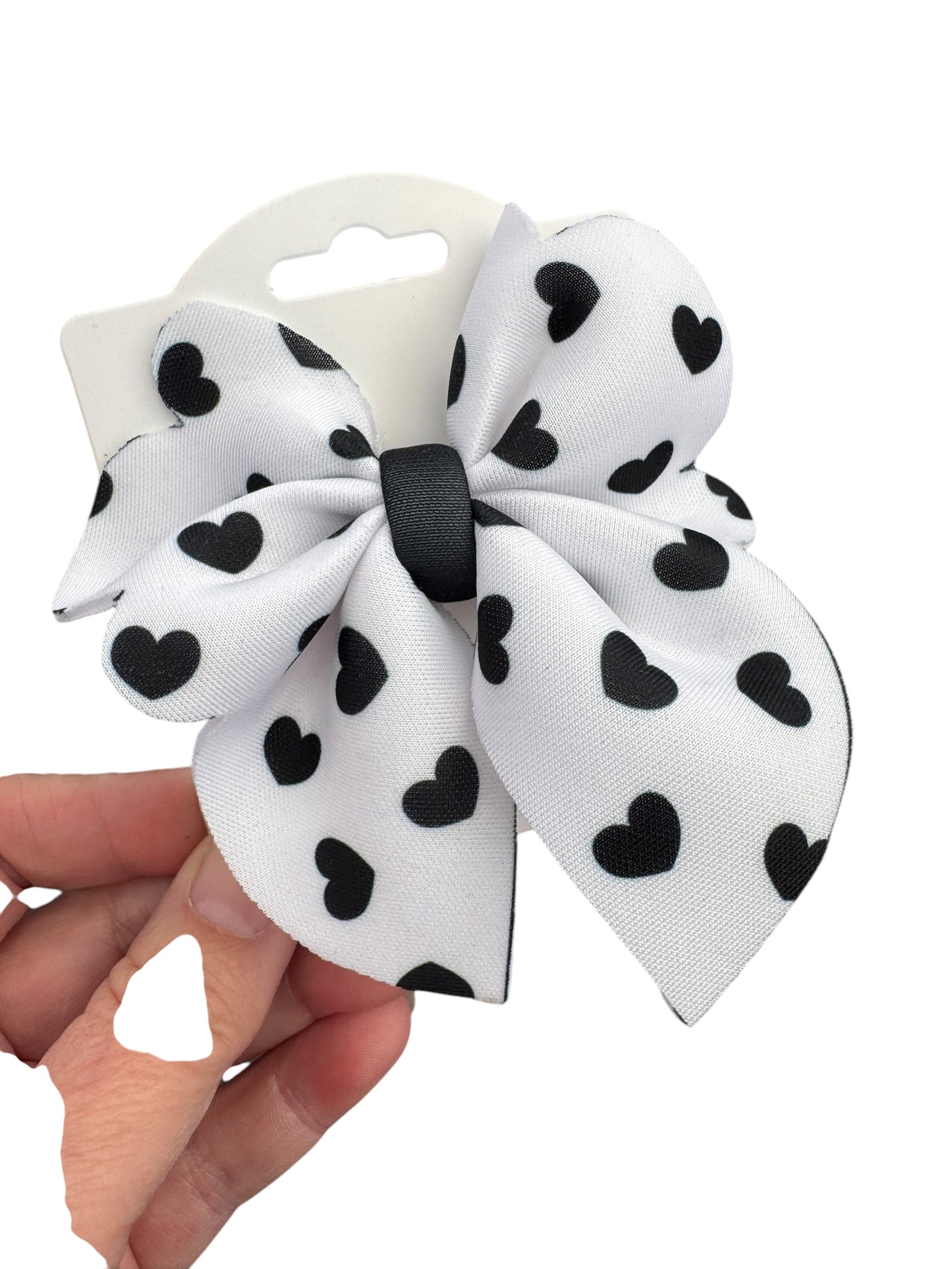 *Hearts Bubble Hair Bow