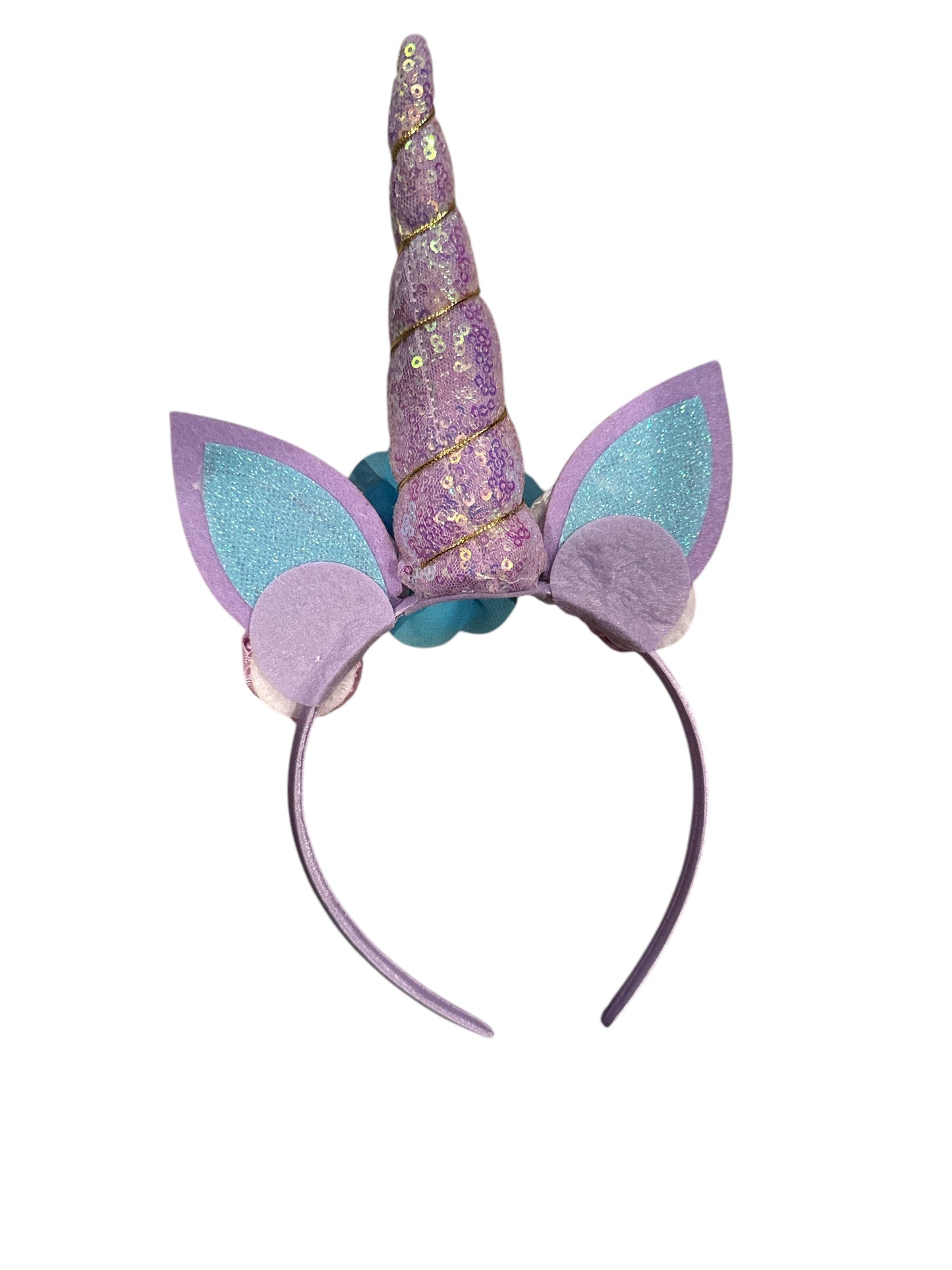 Purple and Blue Unicorn Headband