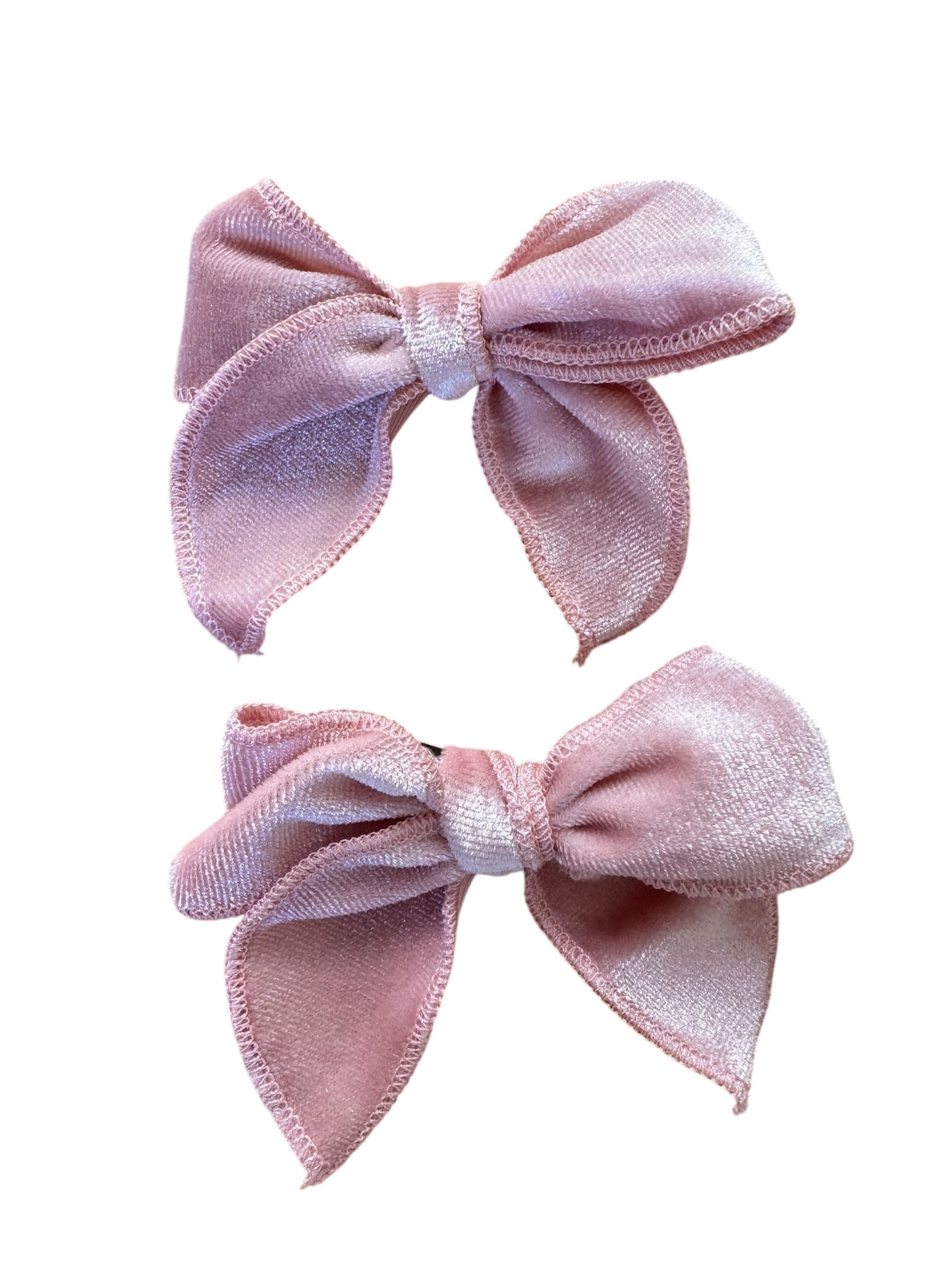 Velvet Pigtail Sets - Small Sailor Bows
