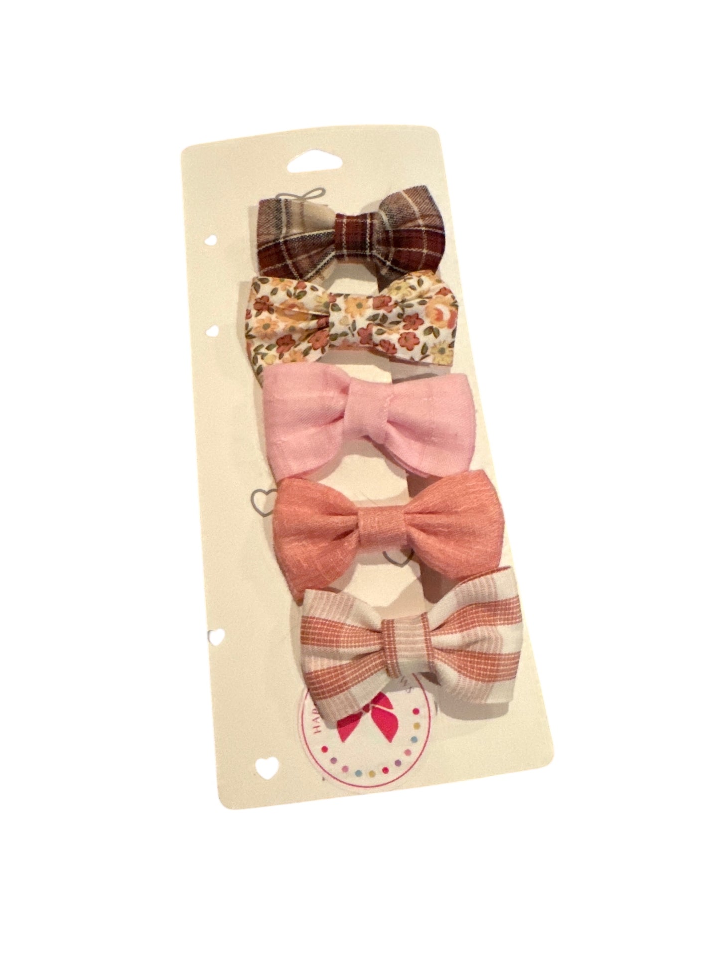 Mini Pink Baby Hair Clip Sets for Babies, Toddlers, and Little Girls