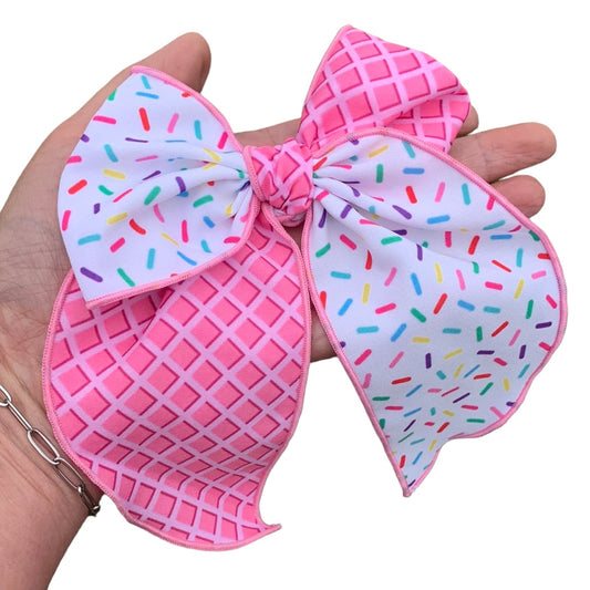 *Ice Cream Hair Bows