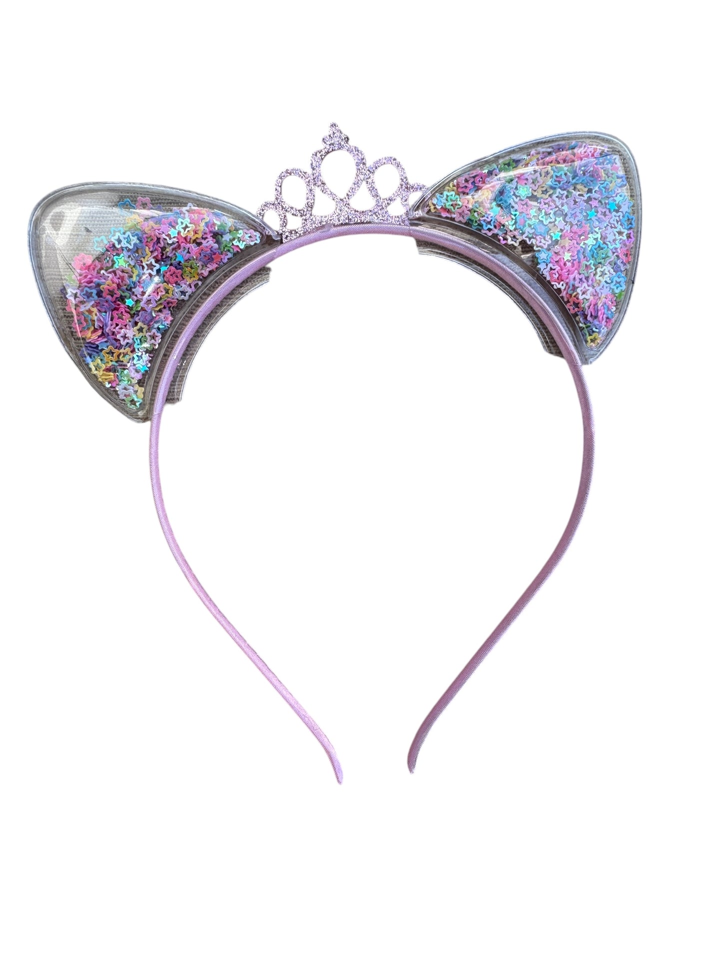 *Glitter Shaker Cat Ear Headband
