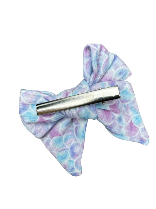 Pastel Mermaid Scales Hair Bows