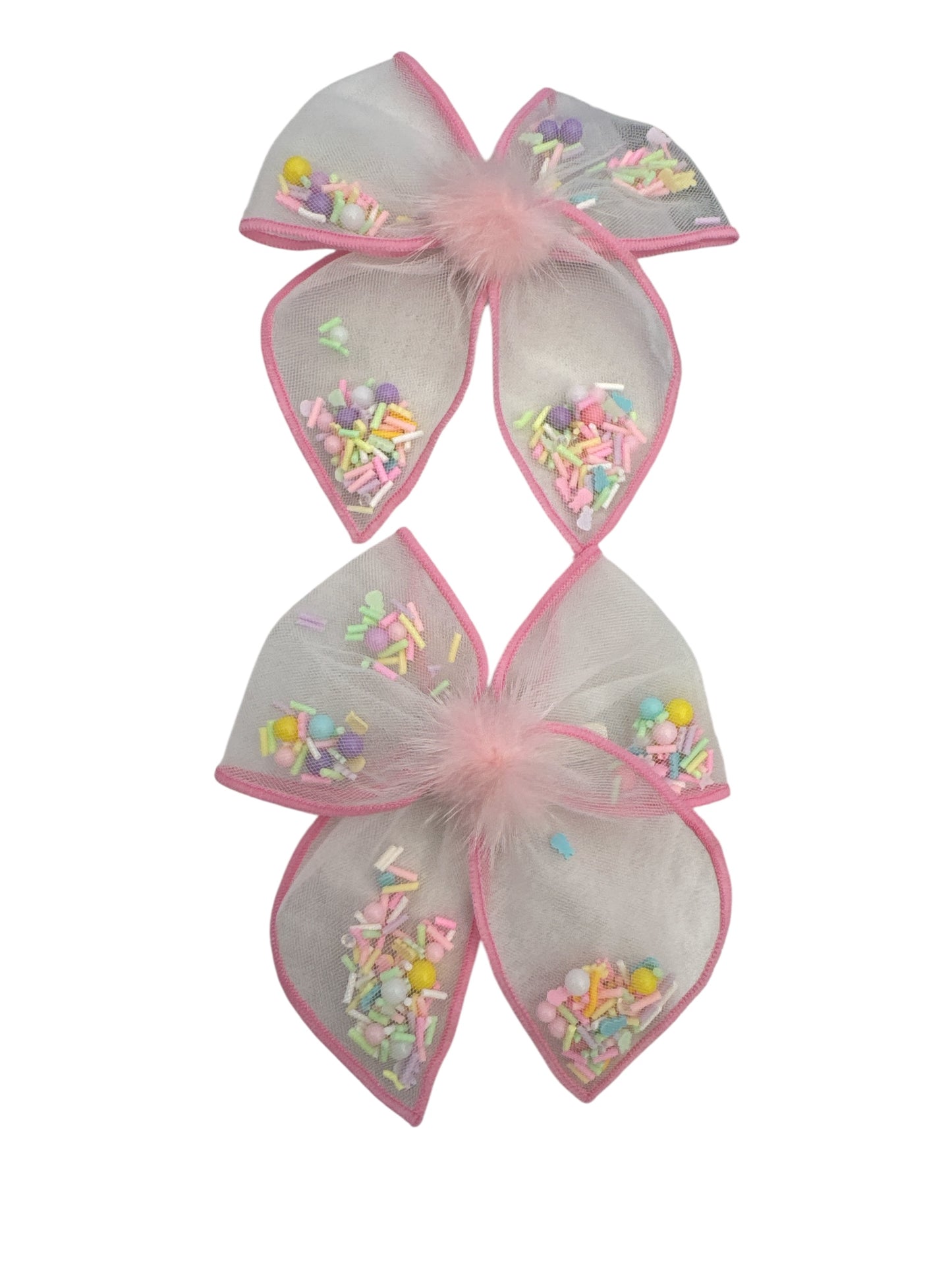 Bunny Shaker Hair Bows for Girls
