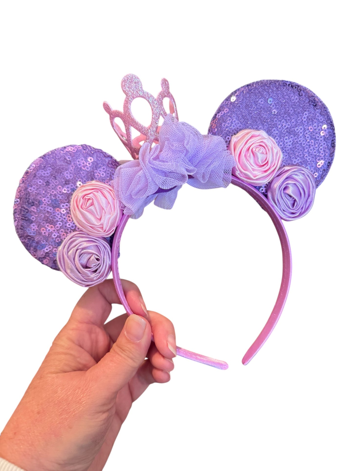 Crown Princess Mouse Ear Headbands