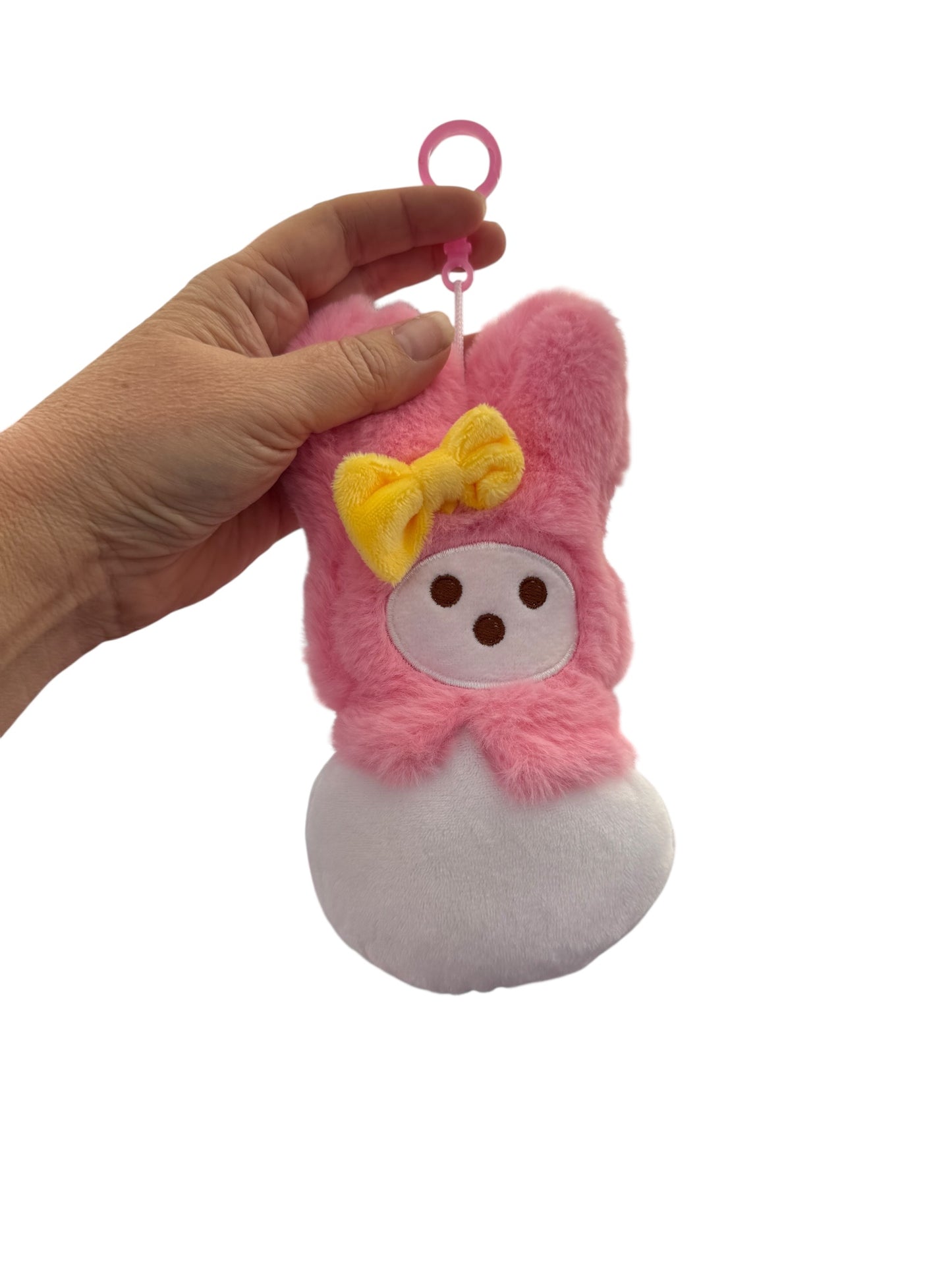 White Peeps Stuffed Animal - Easter Basket Stuffer Plush Toy for Kids