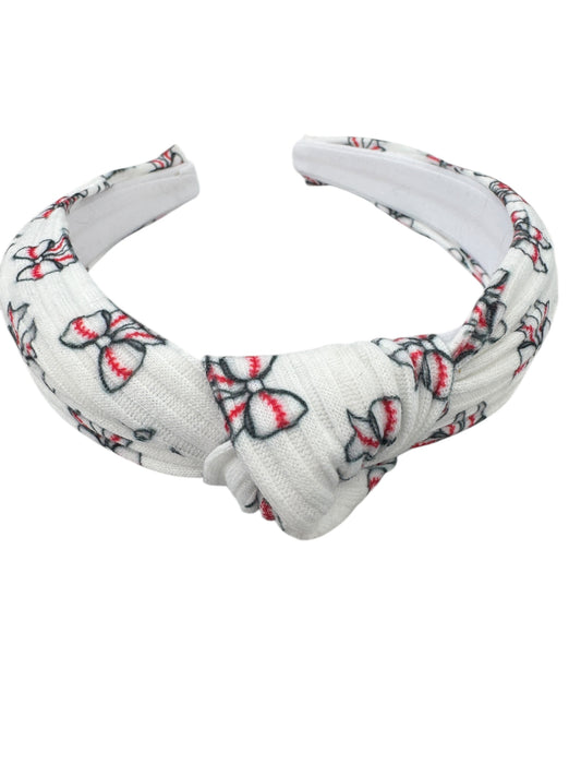*Baseball Bows Headbands